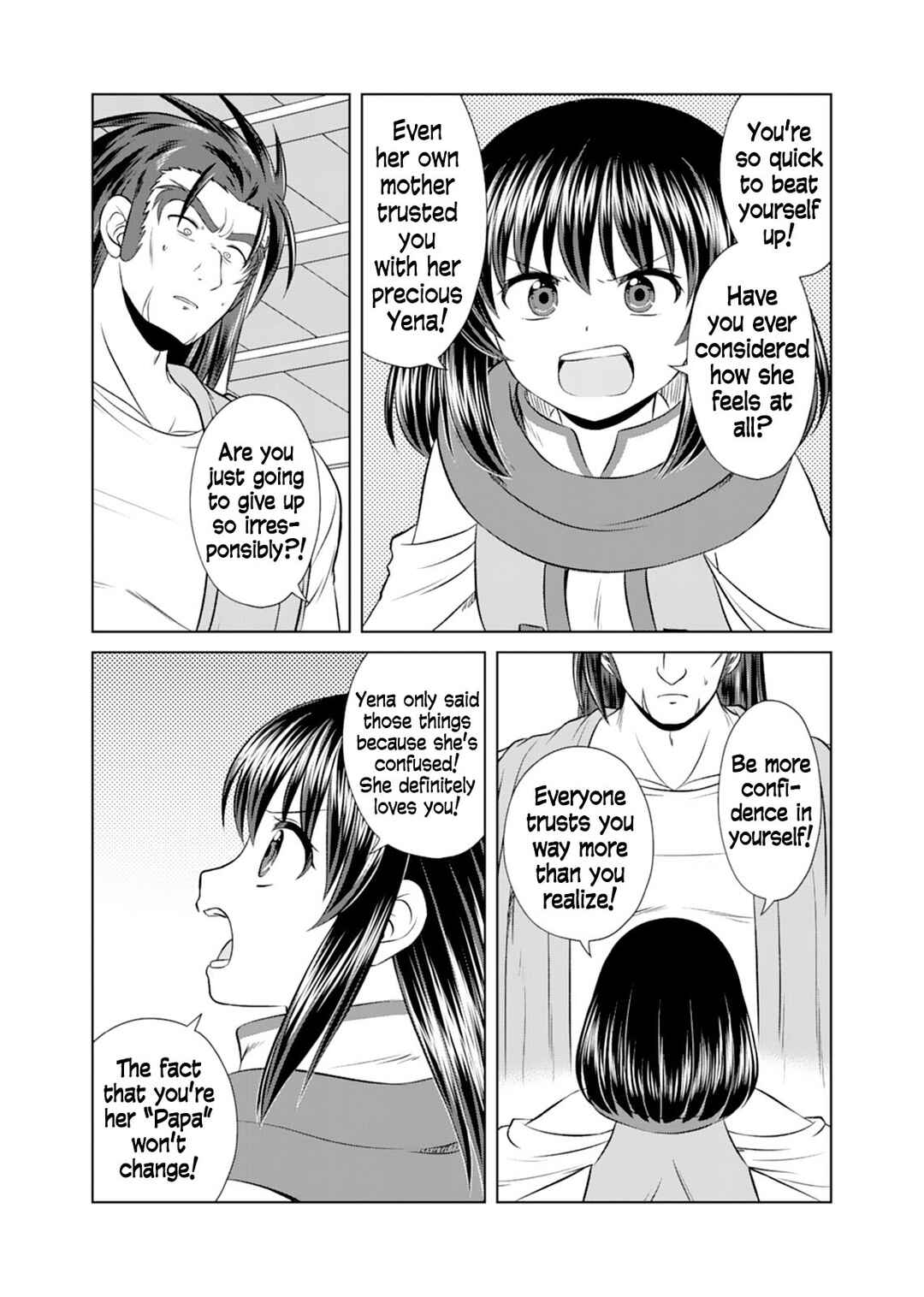 Page 23 Chapter 17 Dont Think That Ill Be Cute Forever! ~If You Make A Wish From The Sacred Stone, Youll Become The Worlds Strongest Beautiful Girl~