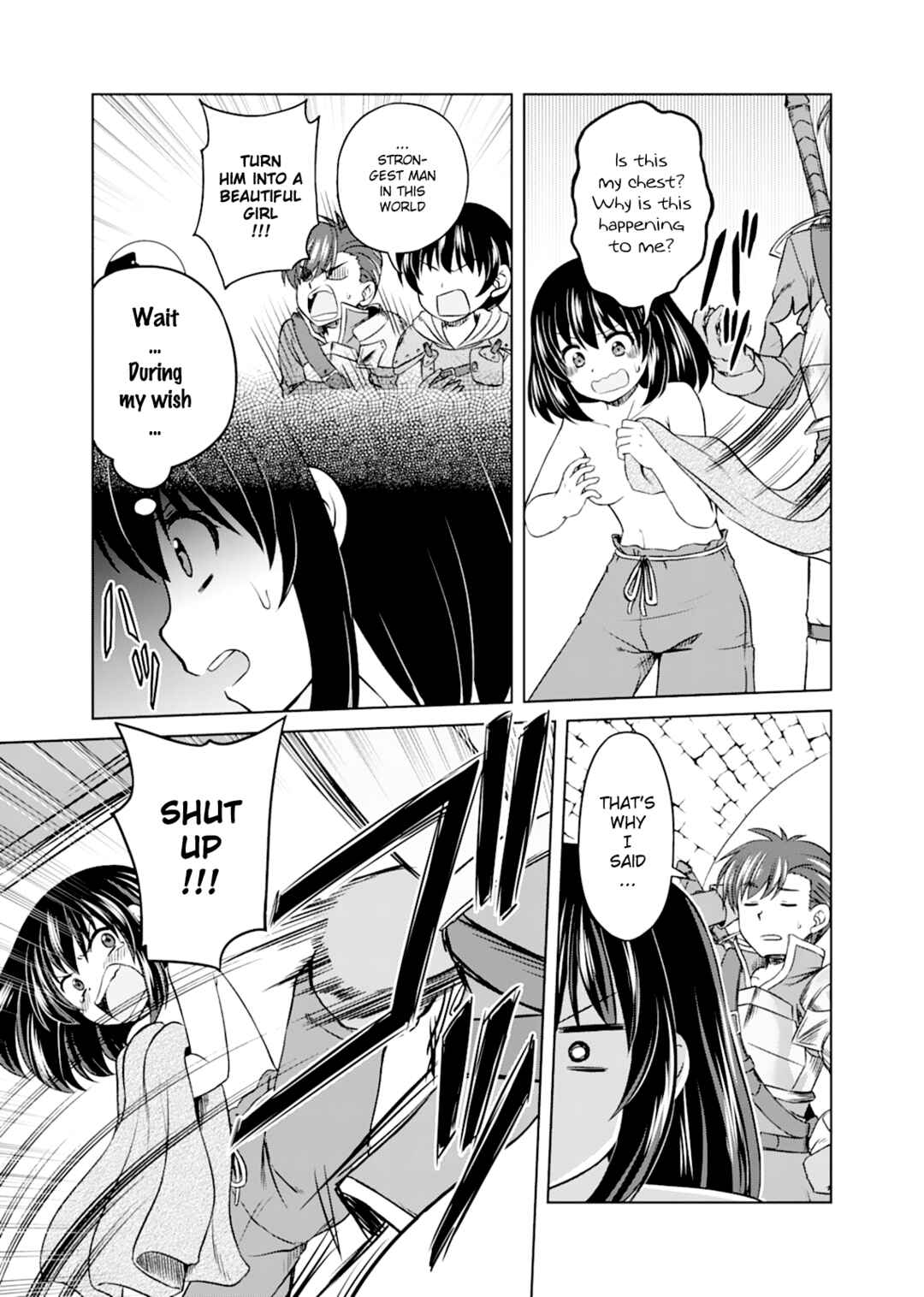 Page 14 Chapter 1 Dont Think That Ill Be Cute Forever! ~If You Make A Wish From The Sacred Stone, Youll Become The Worlds Strongest Beautiful Girl~