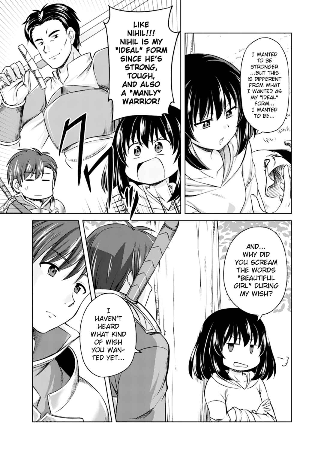 Page 22 Chapter 1 Dont Think That Ill Be Cute Forever! ~If You Make A Wish From The Sacred Stone, Youll Become The Worlds Strongest Beautiful Girl~