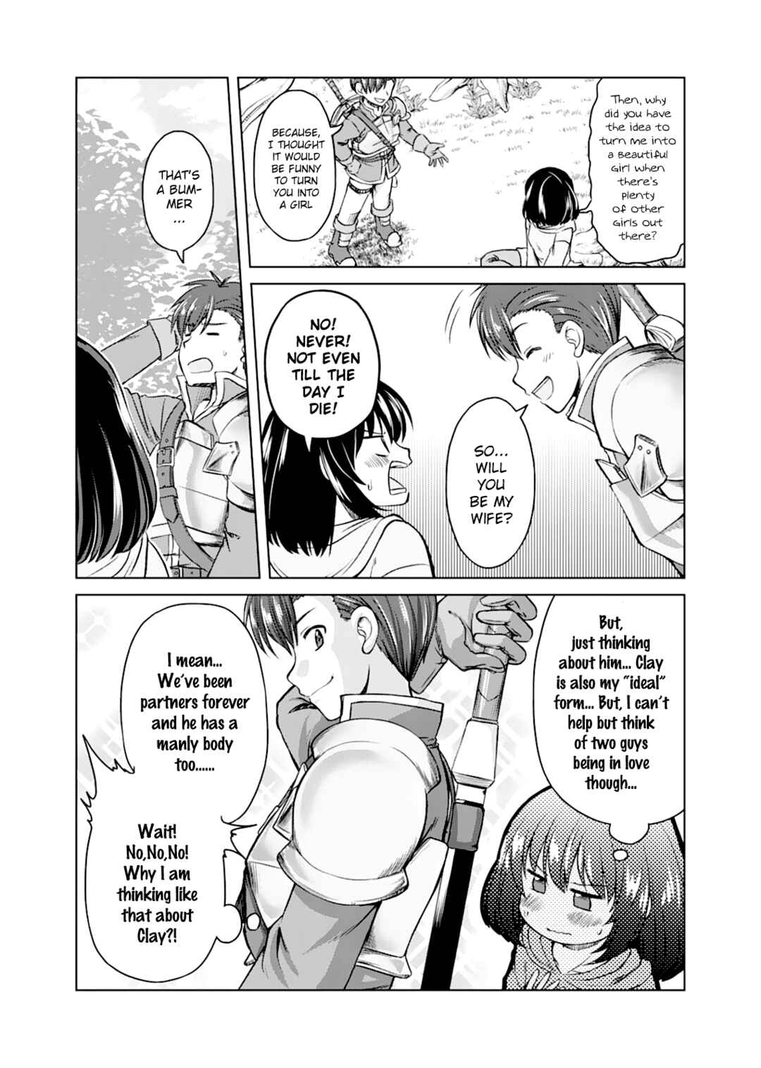 Page 25 Chapter 1 Dont Think That Ill Be Cute Forever! ~If You Make A Wish From The Sacred Stone, Youll Become The Worlds Strongest Beautiful Girl~