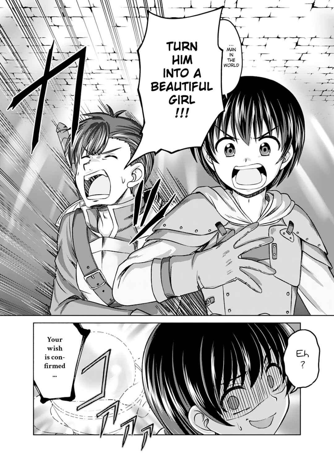 Page 6 Chapter 1 Dont Think That Ill Be Cute Forever! ~If You Make A Wish From The Sacred Stone, Youll Become The Worlds Strongest Beautiful Girl~