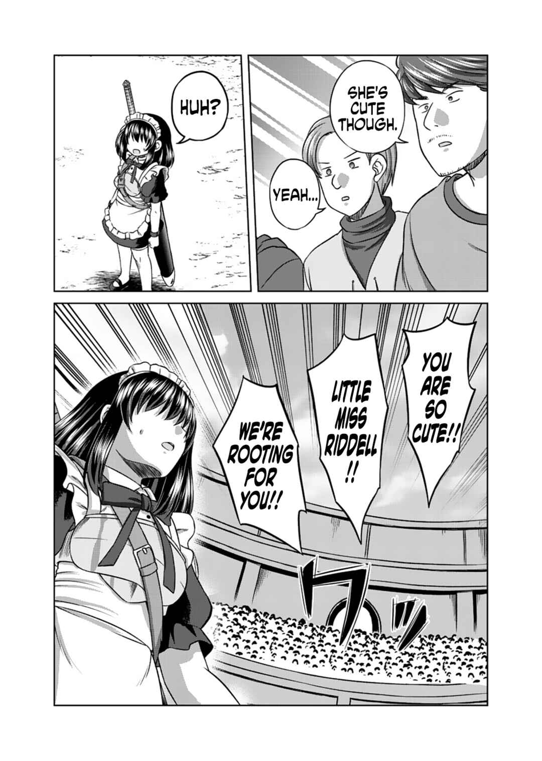 Page 13 Chapter 8 Dont Think That Ill Be Cute Forever! ~If You Make A Wish From The Sacred Stone, Youll Become The Worlds Strongest Beautiful Girl~