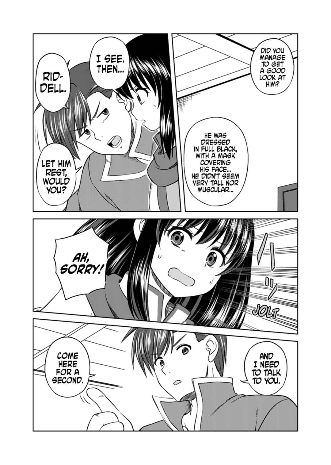 Page 5 Chapter 8 Dont Think That Ill Be Cute Forever! ~If You Make A Wish From The Sacred Stone, Youll Become The Worlds Strongest Beautiful Girl~