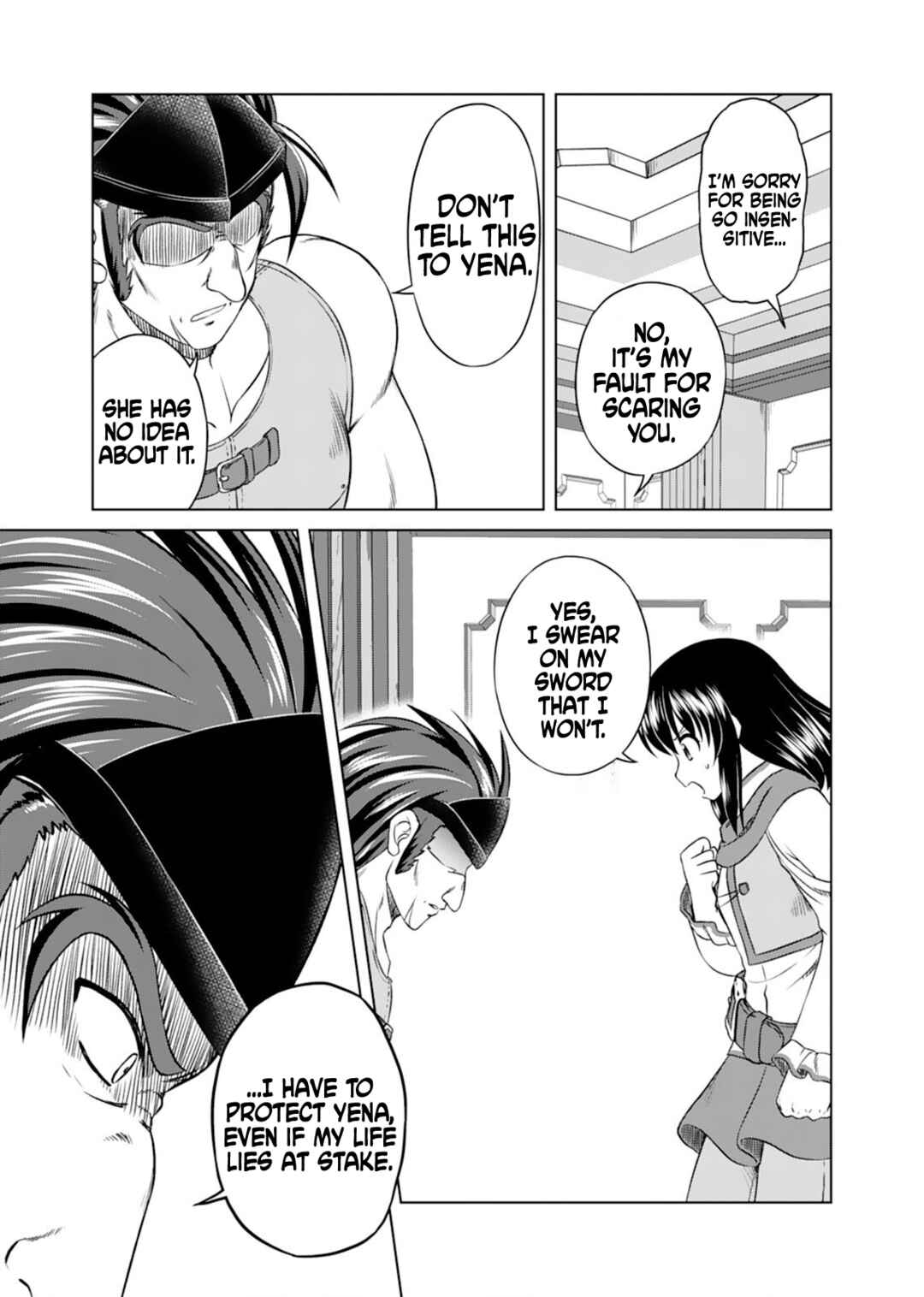 Page 18 Chapter 6 Dont Think That Ill Be Cute Forever! ~If You Make A Wish From The Sacred Stone, Youll Become The Worlds Strongest Beautiful Girl~