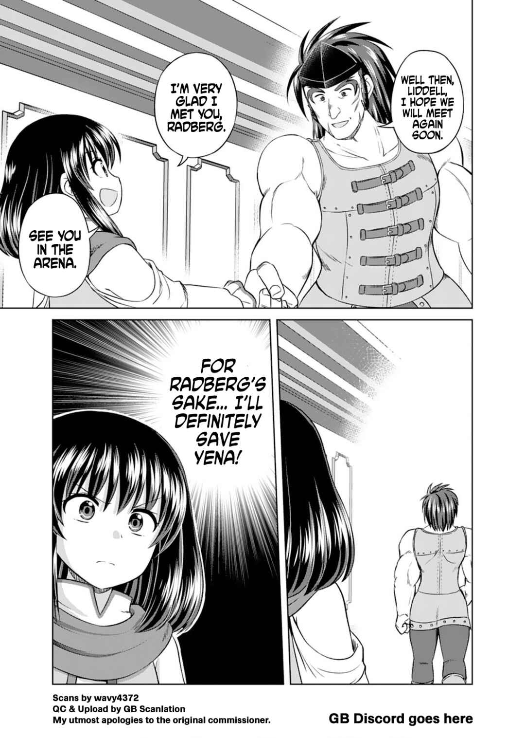 Page 34 Chapter 6 Dont Think That Ill Be Cute Forever! ~If You Make A Wish From The Sacred Stone, Youll Become The Worlds Strongest Beautiful Girl~