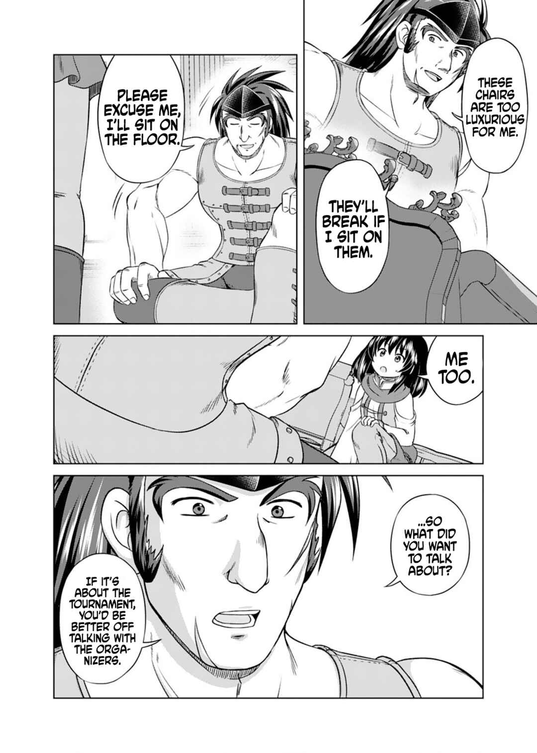 Page 9 Chapter 6 Dont Think That Ill Be Cute Forever! ~If You Make A Wish From The Sacred Stone, Youll Become The Worlds Strongest Beautiful Girl~