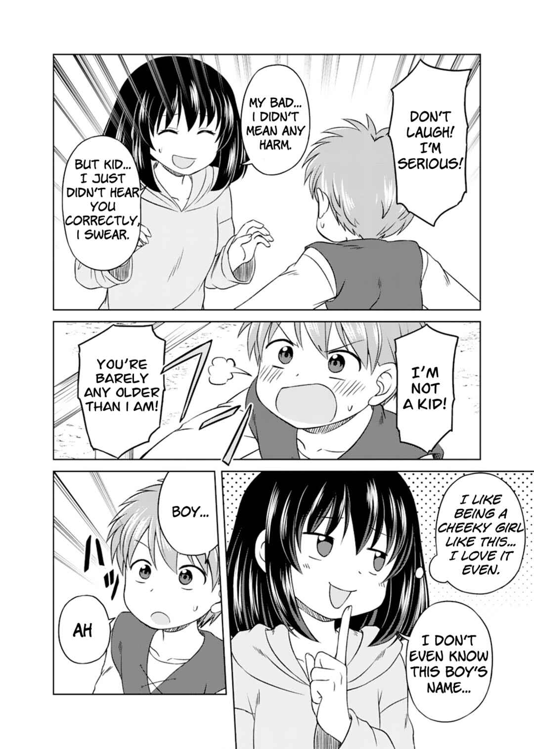 Page 21 Chapter 2 Dont Think That Ill Be Cute Forever! ~If You Make A Wish From The Sacred Stone, Youll Become The Worlds Strongest Beautiful Girl~