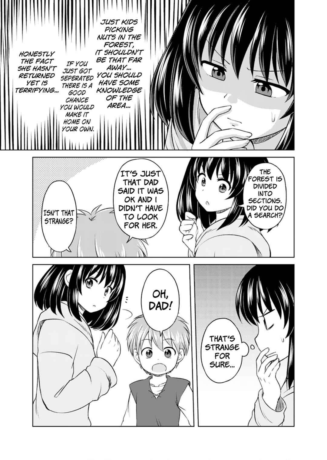 Page 24 Chapter 2 Dont Think That Ill Be Cute Forever! ~If You Make A Wish From The Sacred Stone, Youll Become The Worlds Strongest Beautiful Girl~