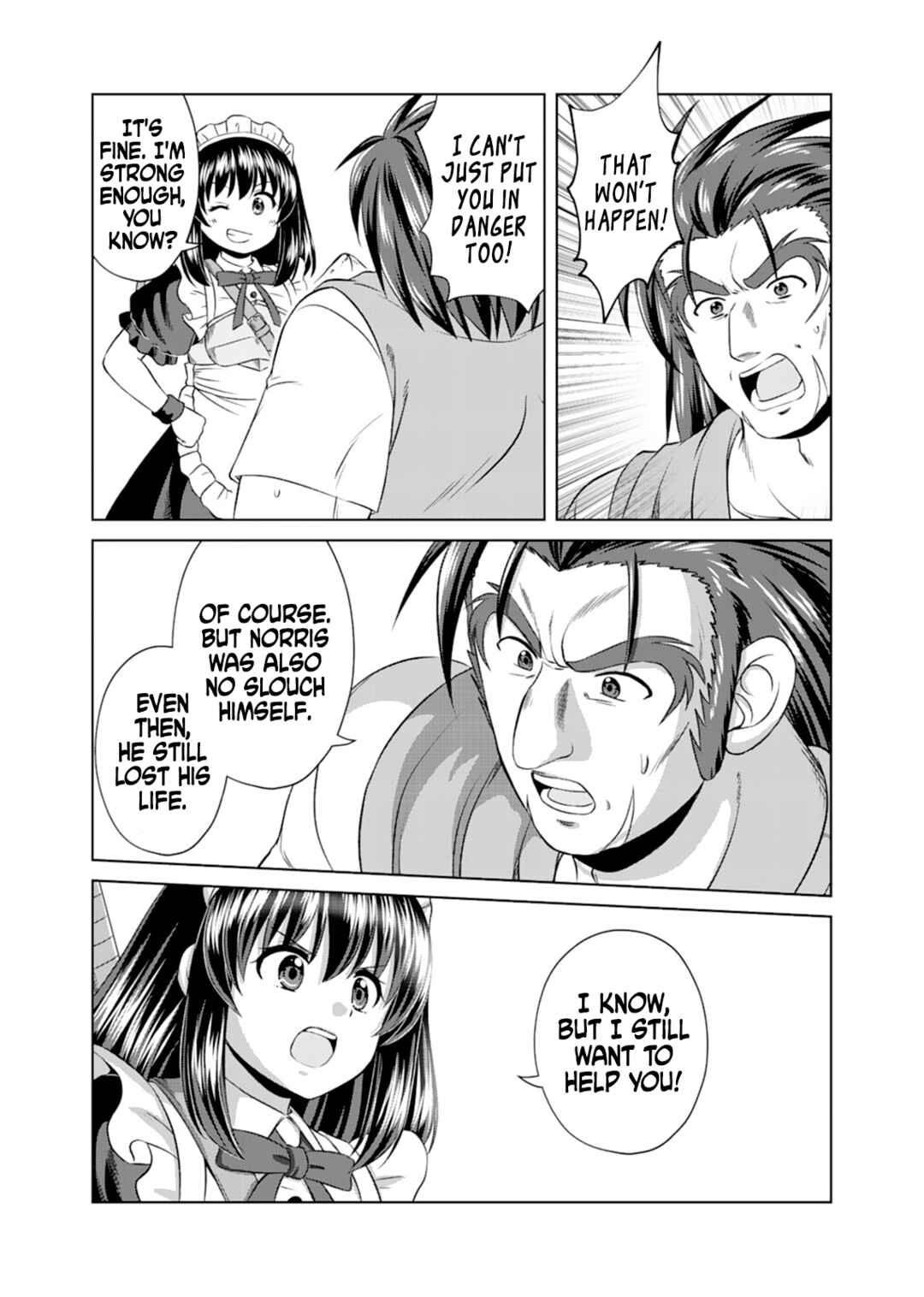 Page 13 Chapter 11 Dont Think That Ill Be Cute Forever! ~If You Make A Wish From The Sacred Stone, Youll Become The Worlds Strongest Beautiful Girl~