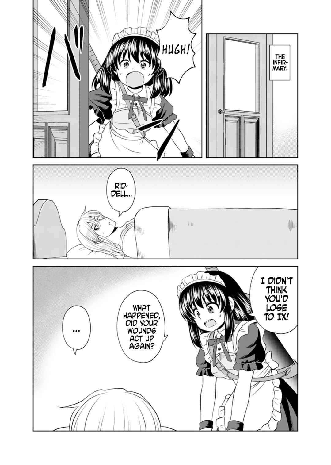 Page 25 Chapter 11 Dont Think That Ill Be Cute Forever! ~If You Make A Wish From The Sacred Stone, Youll Become The Worlds Strongest Beautiful Girl~