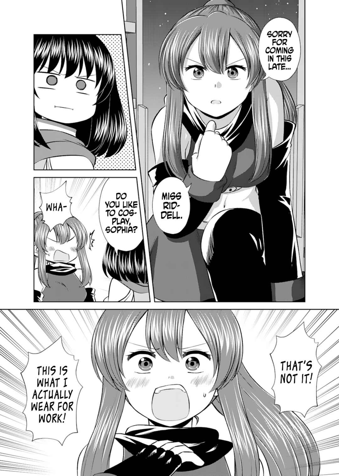 Page 4 Chapter 15 Dont Think That Ill Be Cute Forever! ~If You Make A Wish From The Sacred Stone, Youll Become The Worlds Strongest Beautiful Girl~