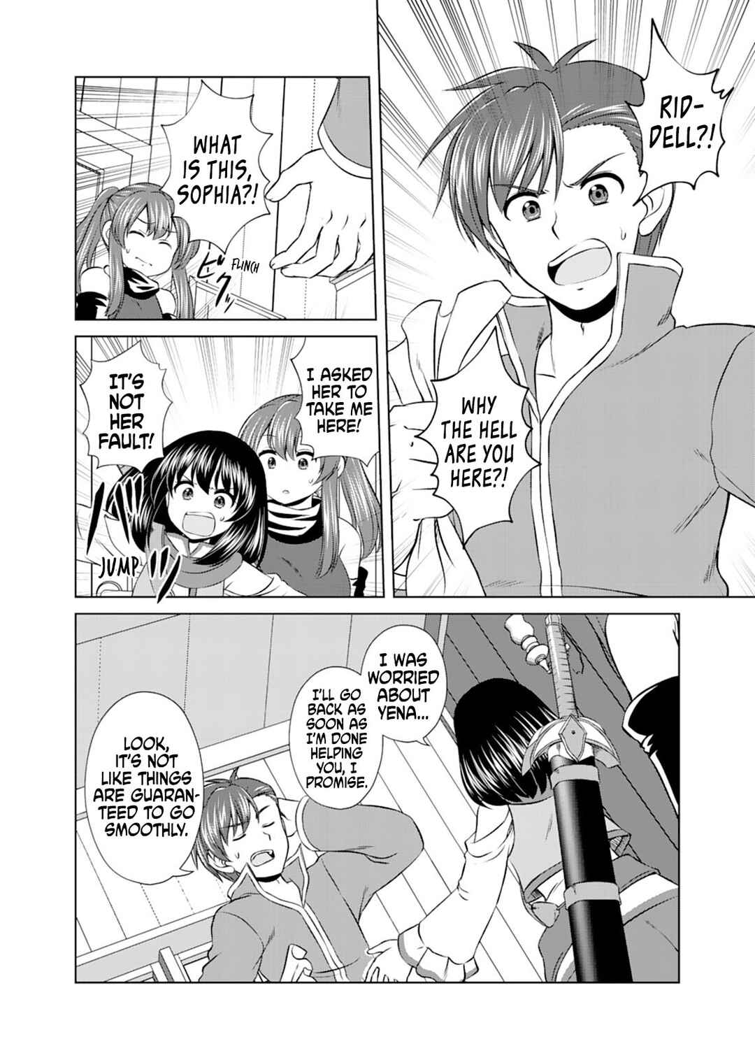 Page 9 Chapter 15 Dont Think That Ill Be Cute Forever! ~If You Make A Wish From The Sacred Stone, Youll Become The Worlds Strongest Beautiful Girl~