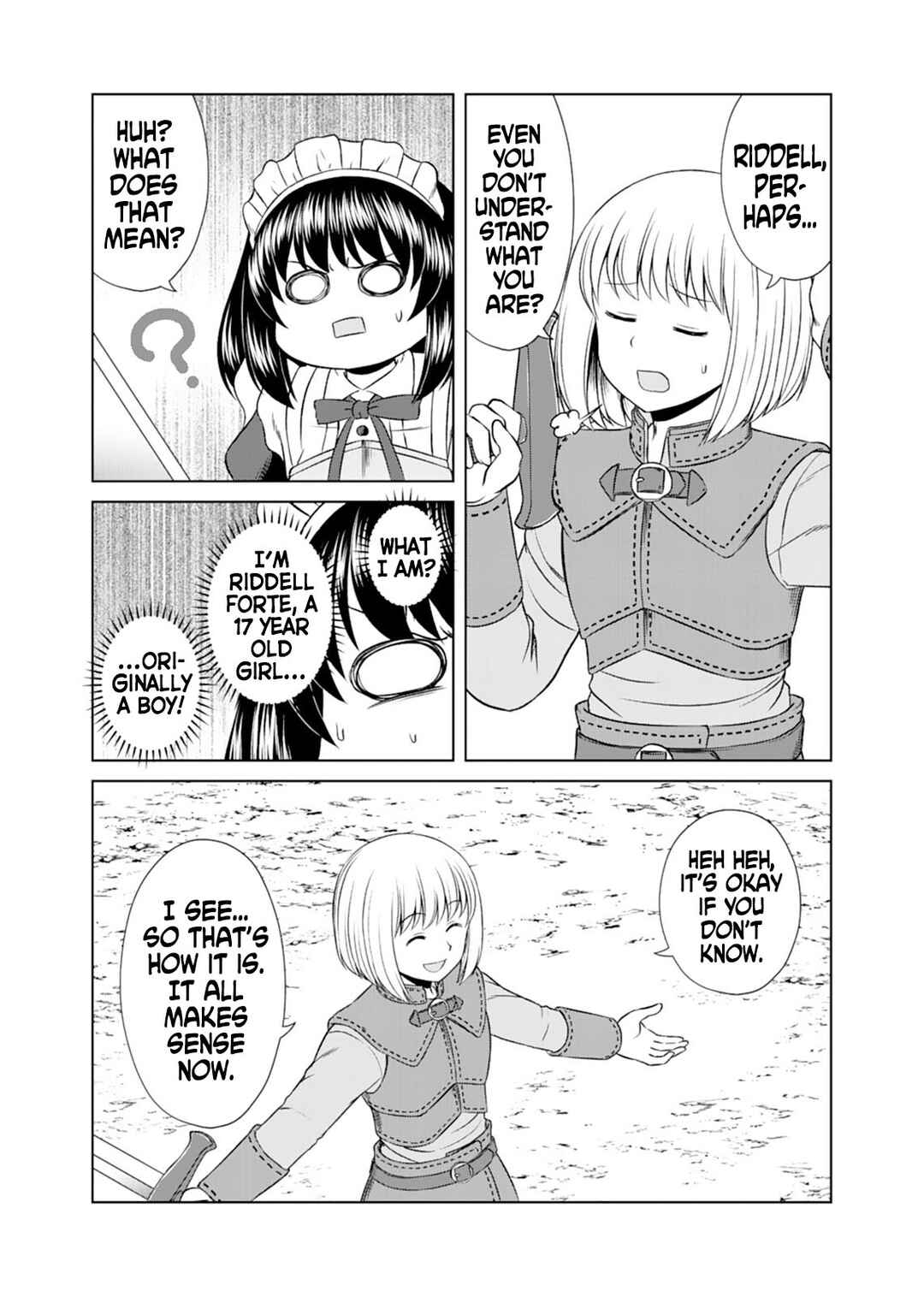 Page 18 Chapter 14 Dont Think That Ill Be Cute Forever! ~If You Make A Wish From The Sacred Stone, Youll Become The Worlds Strongest Beautiful Girl~