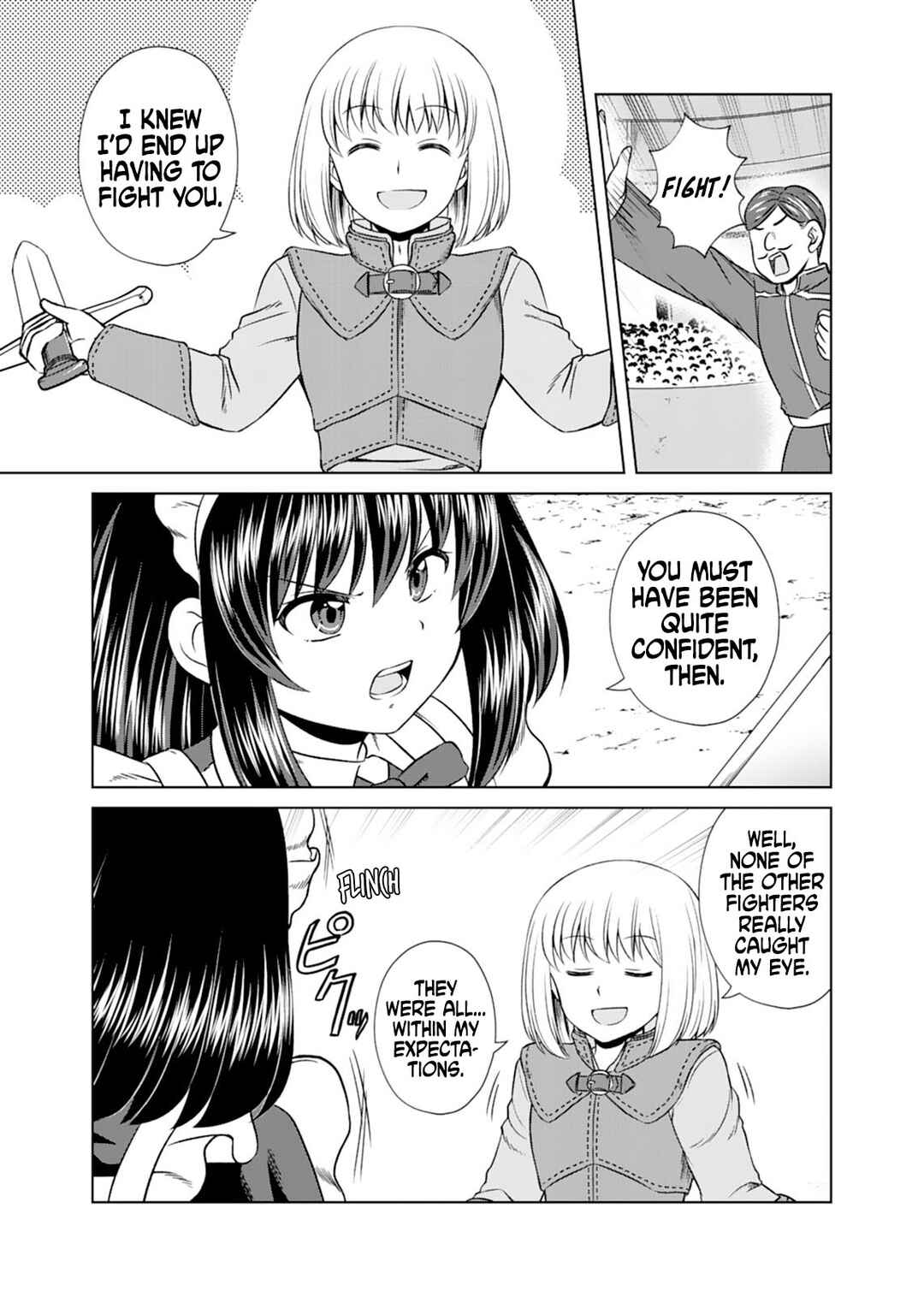 Page 4 Chapter 14 Dont Think That Ill Be Cute Forever! ~If You Make A Wish From The Sacred Stone, Youll Become The Worlds Strongest Beautiful Girl~