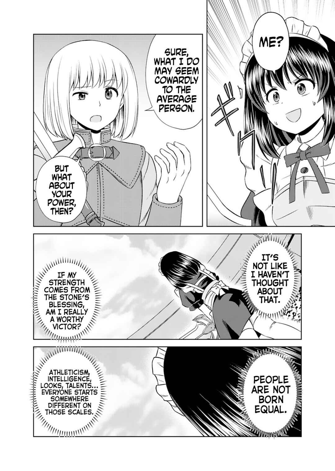 Page 9 Chapter 14 Dont Think That Ill Be Cute Forever! ~If You Make A Wish From The Sacred Stone, Youll Become The Worlds Strongest Beautiful Girl~