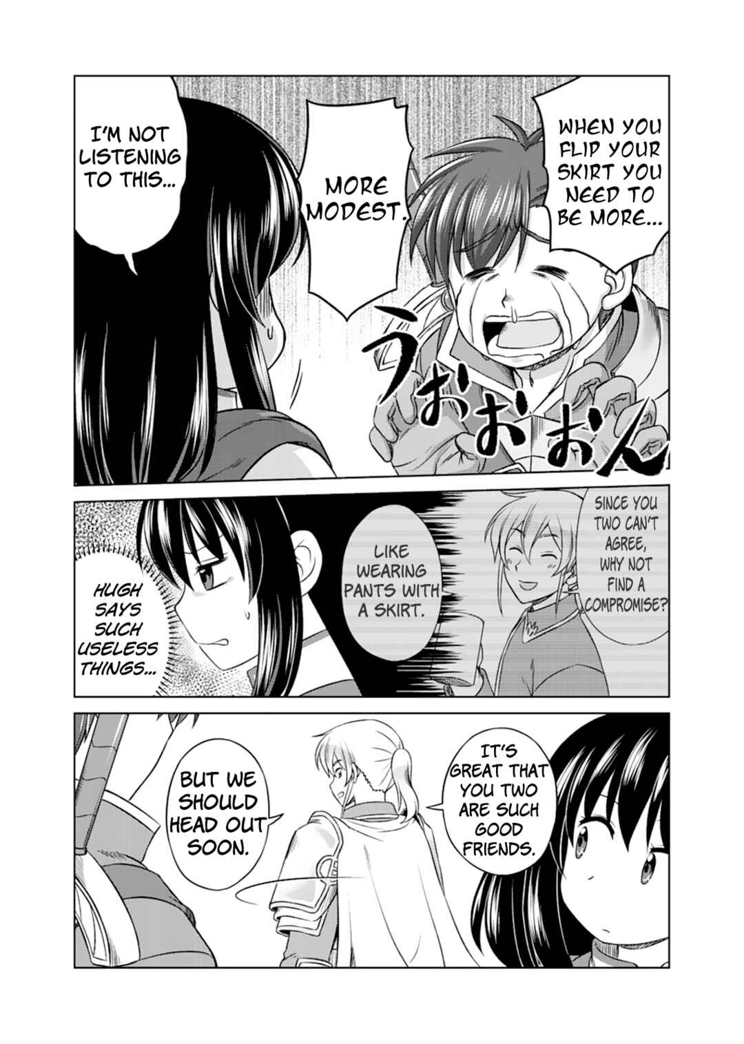 Page 15 Chapter 3 Dont Think That Ill Be Cute Forever! ~If You Make A Wish From The Sacred Stone, Youll Become The Worlds Strongest Beautiful Girl~