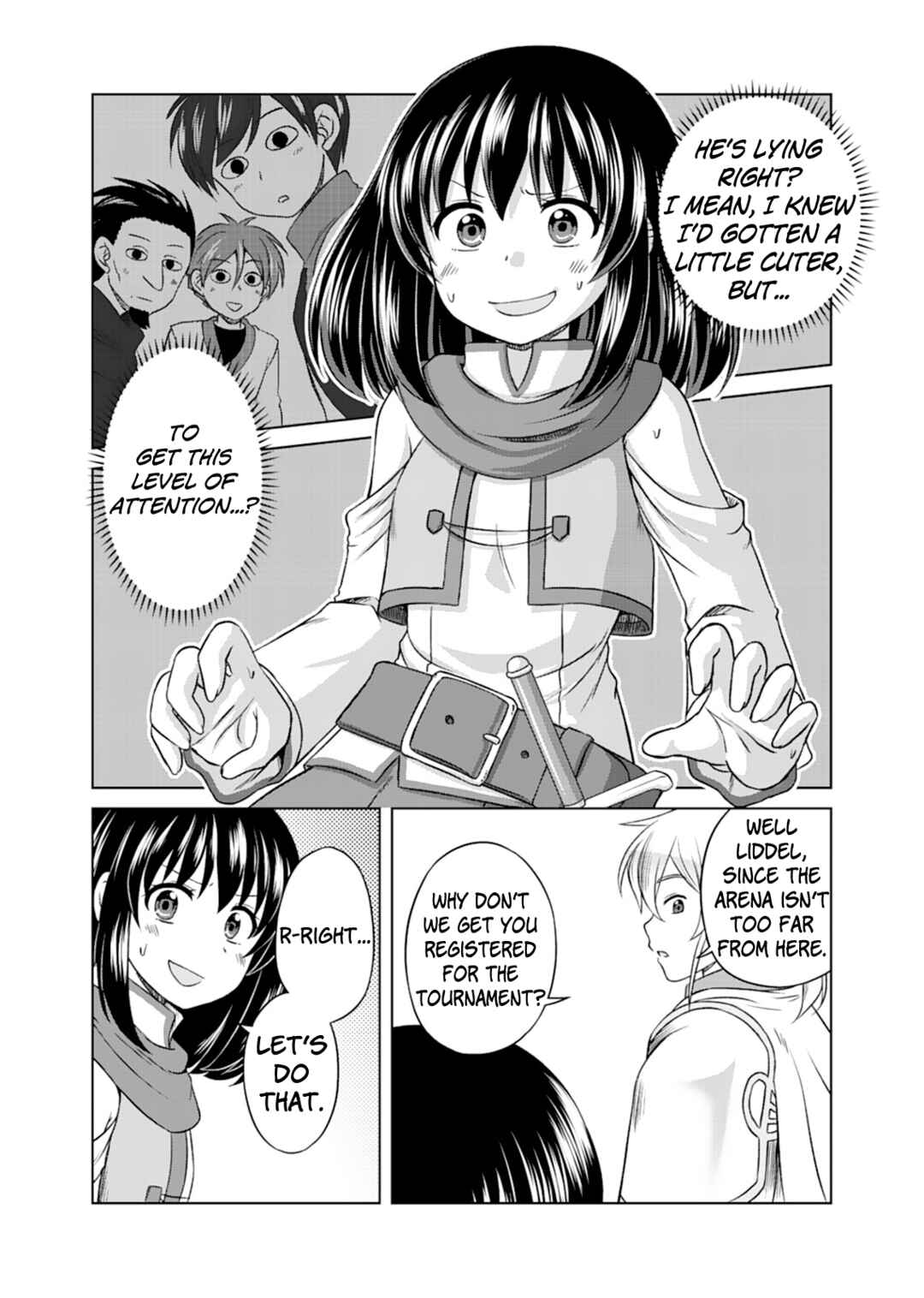 Page 28 Chapter 3 Dont Think That Ill Be Cute Forever! ~If You Make A Wish From The Sacred Stone, Youll Become The Worlds Strongest Beautiful Girl~