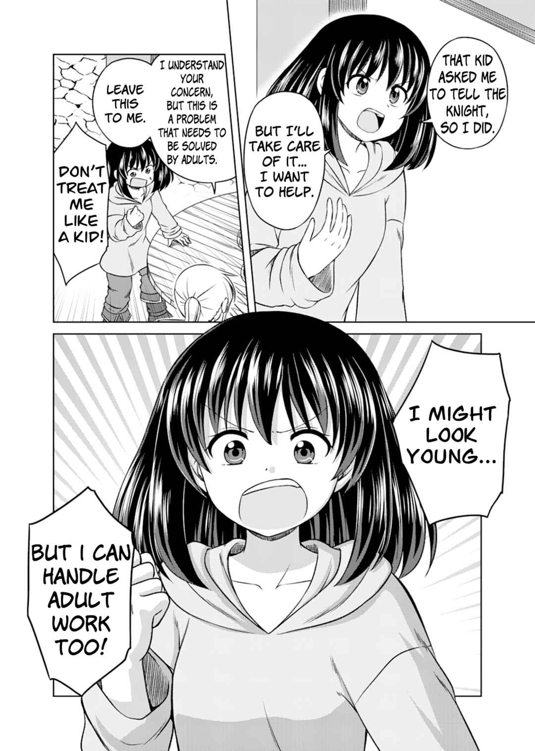 Page 4 Chapter 3 Dont Think That Ill Be Cute Forever! ~If You Make A Wish From The Sacred Stone, Youll Become The Worlds Strongest Beautiful Girl~