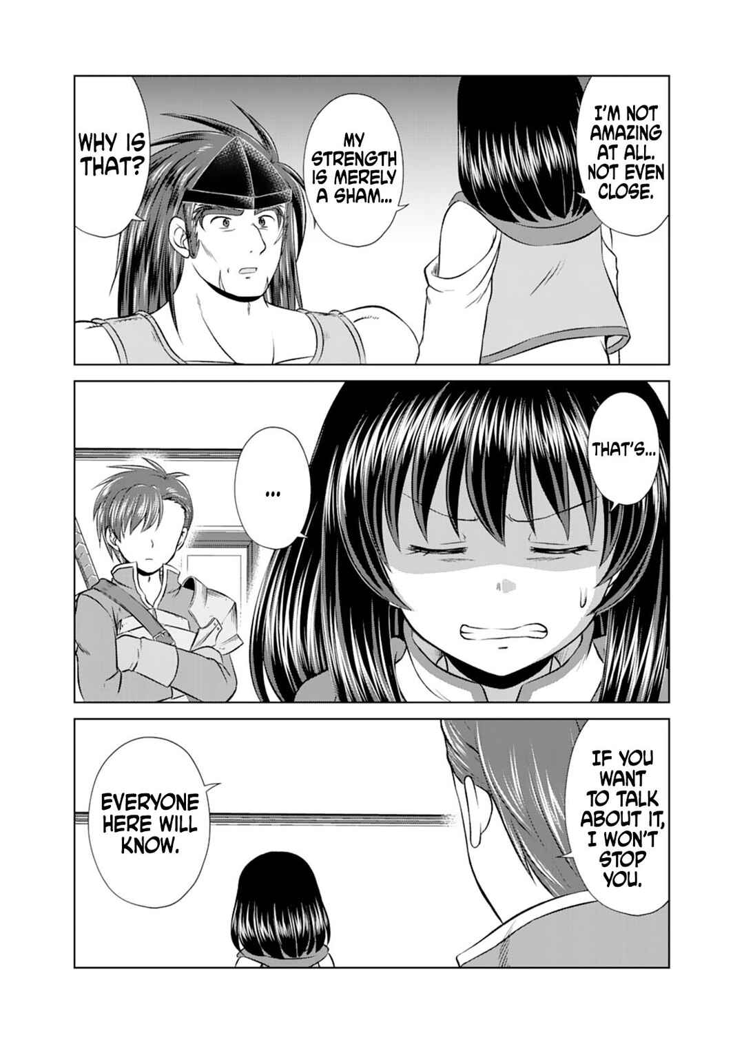 Page 21 Chapter 18 Dont Think That Ill Be Cute Forever! ~If You Make A Wish From The Sacred Stone, Youll Become The Worlds Strongest Beautiful Girl~