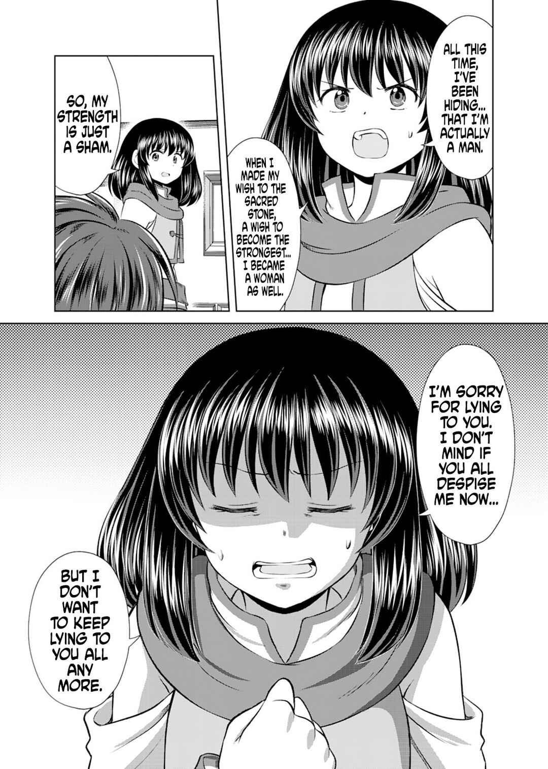 Page 23 Chapter 18 Dont Think That Ill Be Cute Forever! ~If You Make A Wish From The Sacred Stone, Youll Become The Worlds Strongest Beautiful Girl~