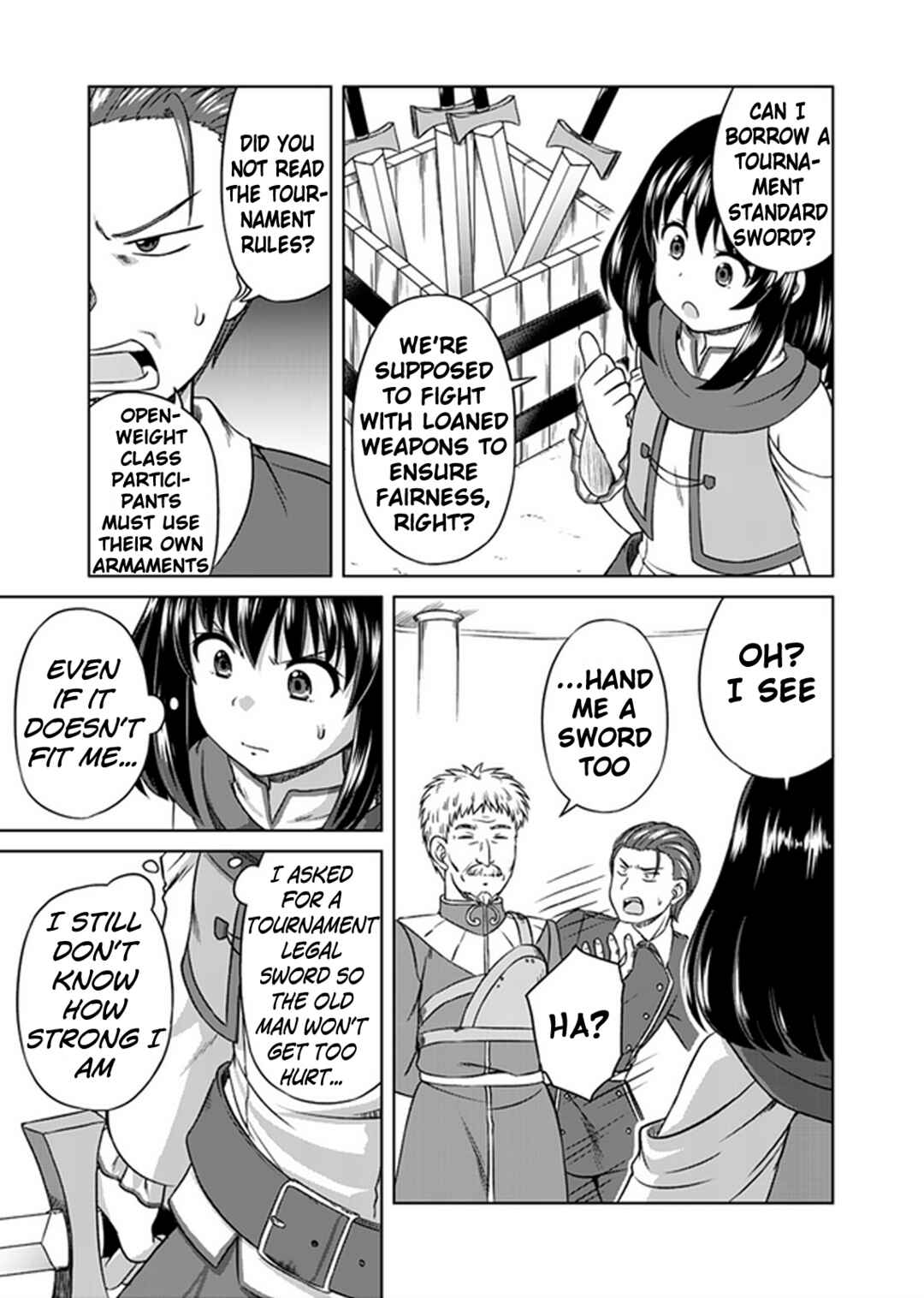 Page 25 Chapter 4 Dont Think That Ill Be Cute Forever! ~If You Make A Wish From The Sacred Stone, Youll Become The Worlds Strongest Beautiful Girl~
