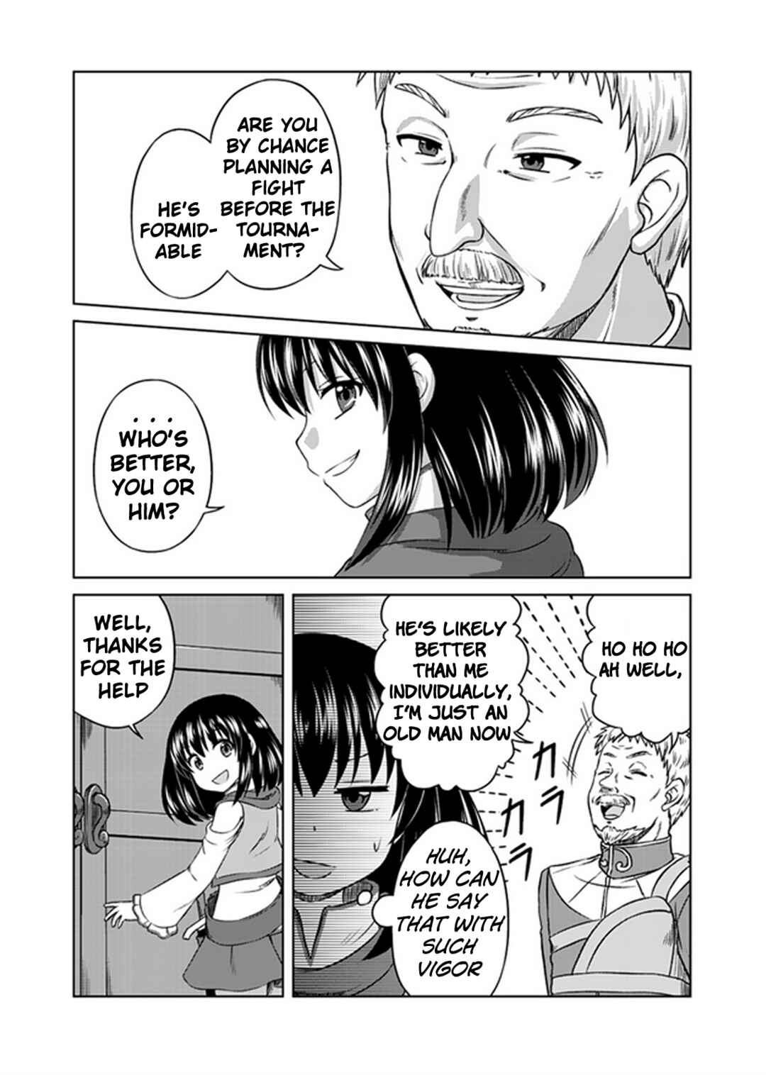 Page 34 Chapter 4 Dont Think That Ill Be Cute Forever! ~If You Make A Wish From The Sacred Stone, Youll Become The Worlds Strongest Beautiful Girl~