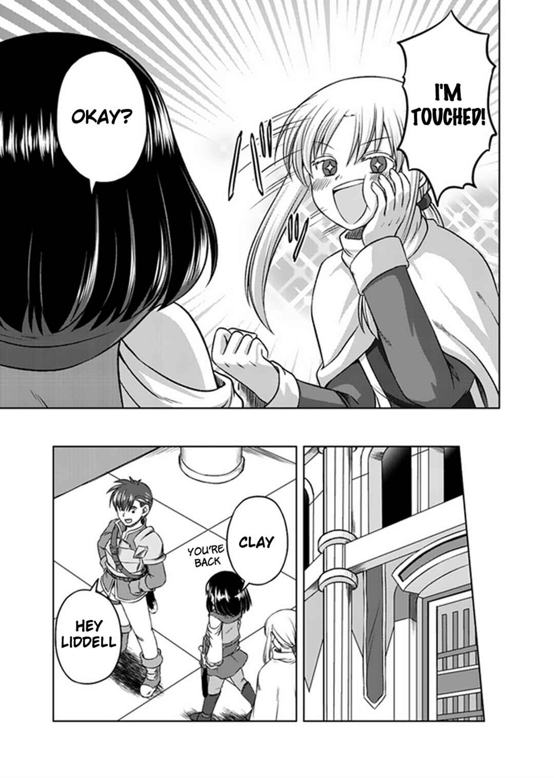 Page 9 Chapter 4 Dont Think That Ill Be Cute Forever! ~If You Make A Wish From The Sacred Stone, Youll Become The Worlds Strongest Beautiful Girl~