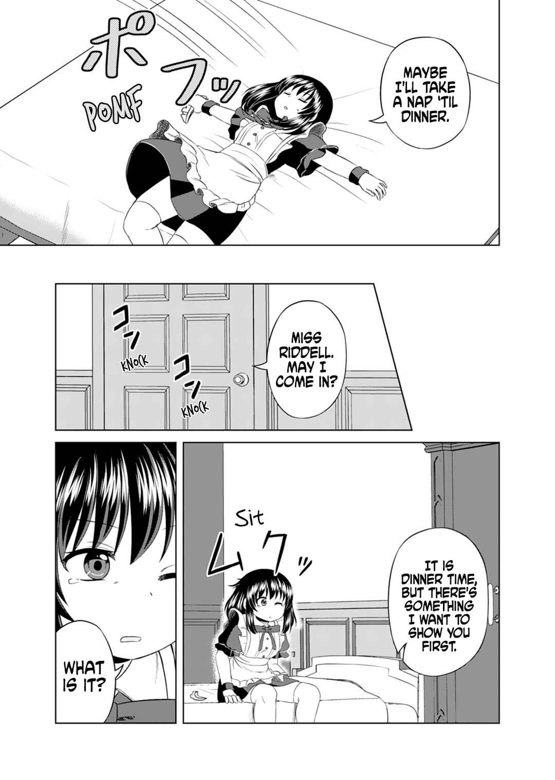 Page 18 Chapter 10 Dont Think That Ill Be Cute Forever! ~If You Make A Wish From The Sacred Stone, Youll Become The Worlds Strongest Beautiful Girl~