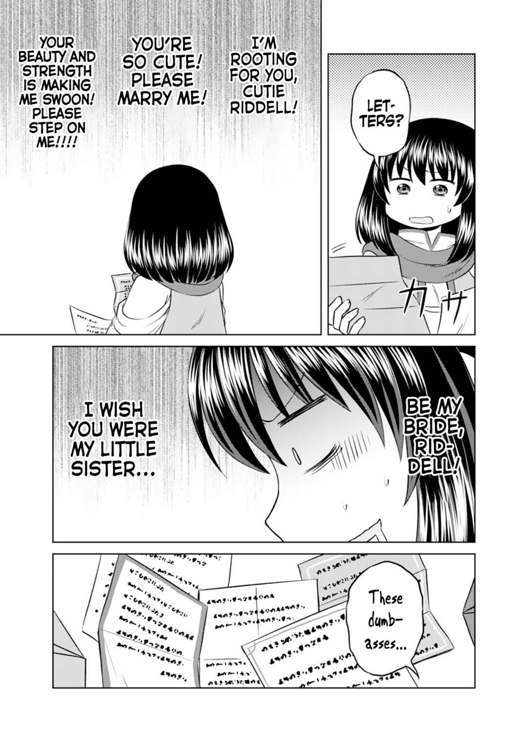 Page 20 Chapter 10 Dont Think That Ill Be Cute Forever! ~If You Make A Wish From The Sacred Stone, Youll Become The Worlds Strongest Beautiful Girl~