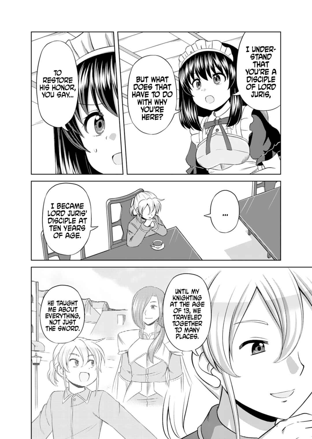 Page 3 Chapter 10 Dont Think That Ill Be Cute Forever! ~If You Make A Wish From The Sacred Stone, Youll Become The Worlds Strongest Beautiful Girl~