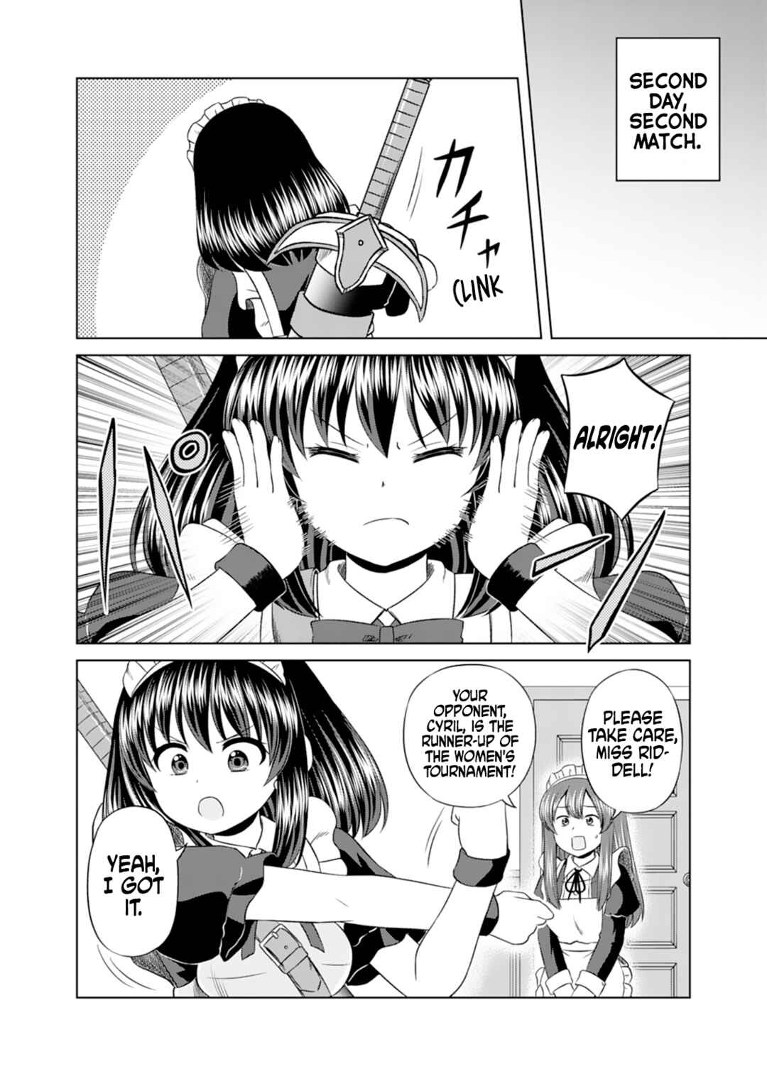 Page 33 Chapter 10 Dont Think That Ill Be Cute Forever! ~If You Make A Wish From The Sacred Stone, Youll Become The Worlds Strongest Beautiful Girl~