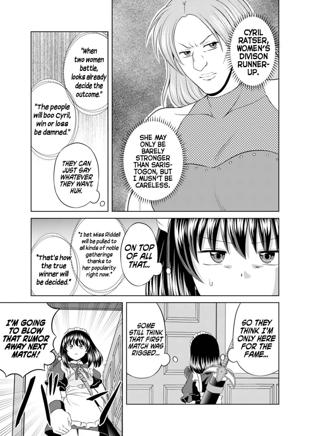 Page 34 Chapter 10 Dont Think That Ill Be Cute Forever! ~If You Make A Wish From The Sacred Stone, Youll Become The Worlds Strongest Beautiful Girl~