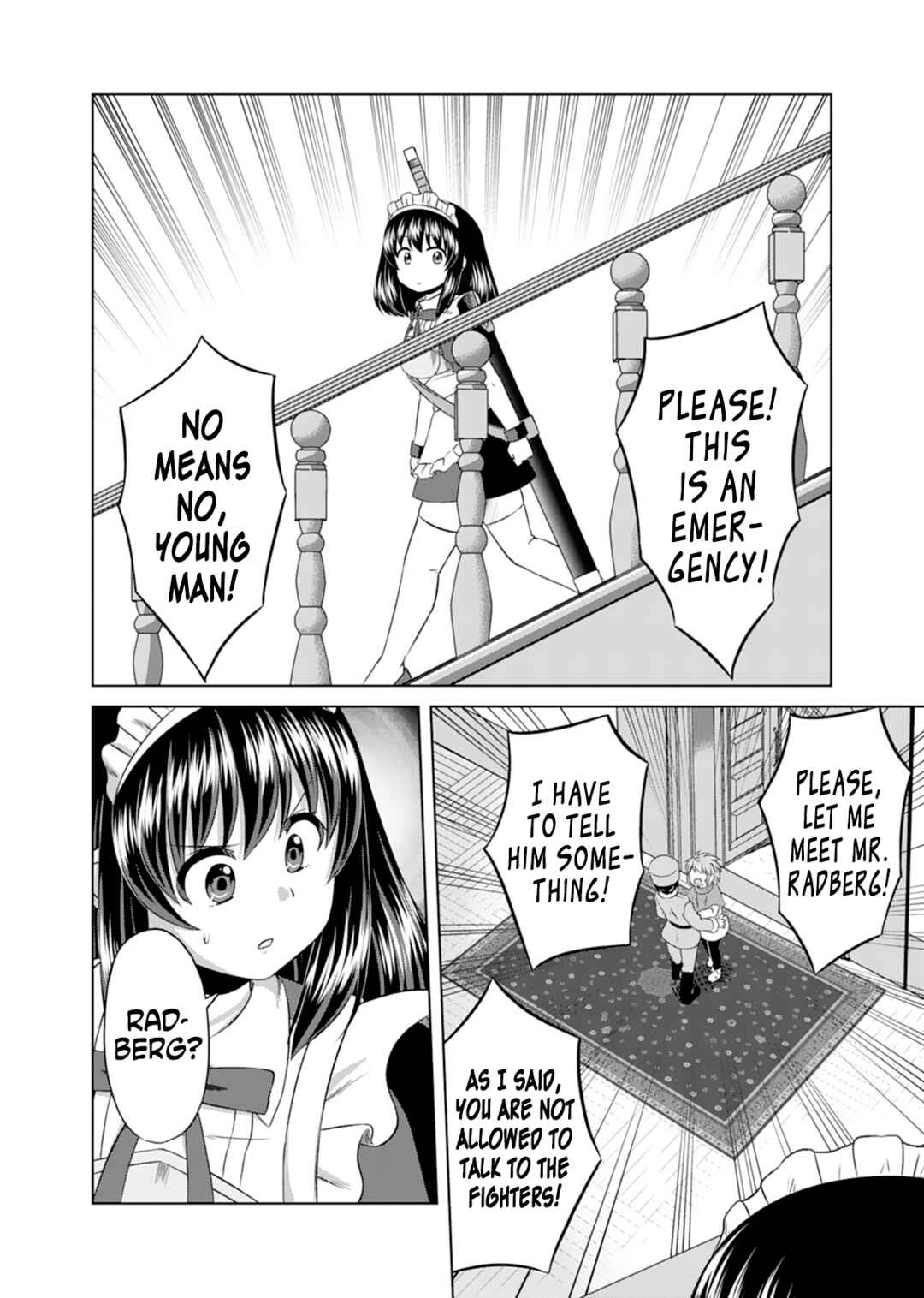 Page 35 Chapter 10 Dont Think That Ill Be Cute Forever! ~If You Make A Wish From The Sacred Stone, Youll Become The Worlds Strongest Beautiful Girl~