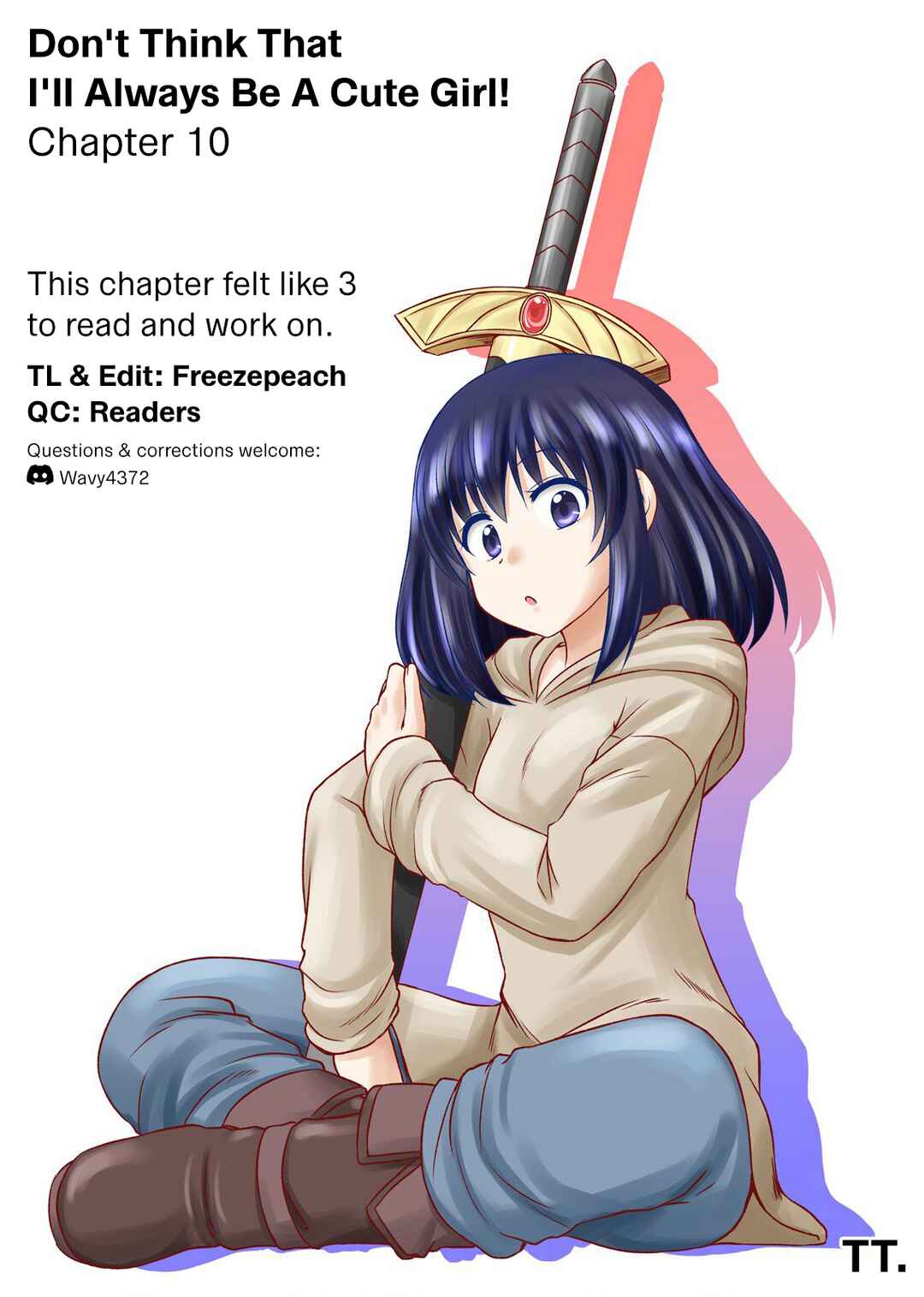 Page 36 Chapter 10 Dont Think That Ill Be Cute Forever! ~If You Make A Wish From The Sacred Stone, Youll Become The Worlds Strongest Beautiful Girl~