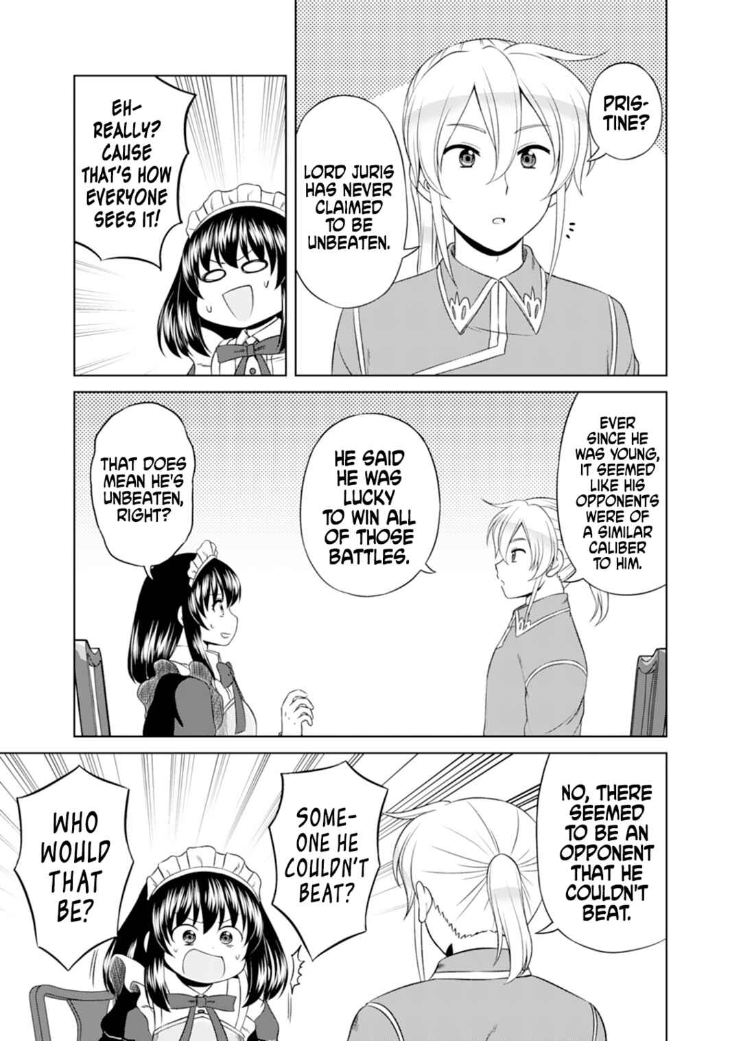 Page 6 Chapter 10 Dont Think That Ill Be Cute Forever! ~If You Make A Wish From The Sacred Stone, Youll Become The Worlds Strongest Beautiful Girl~
