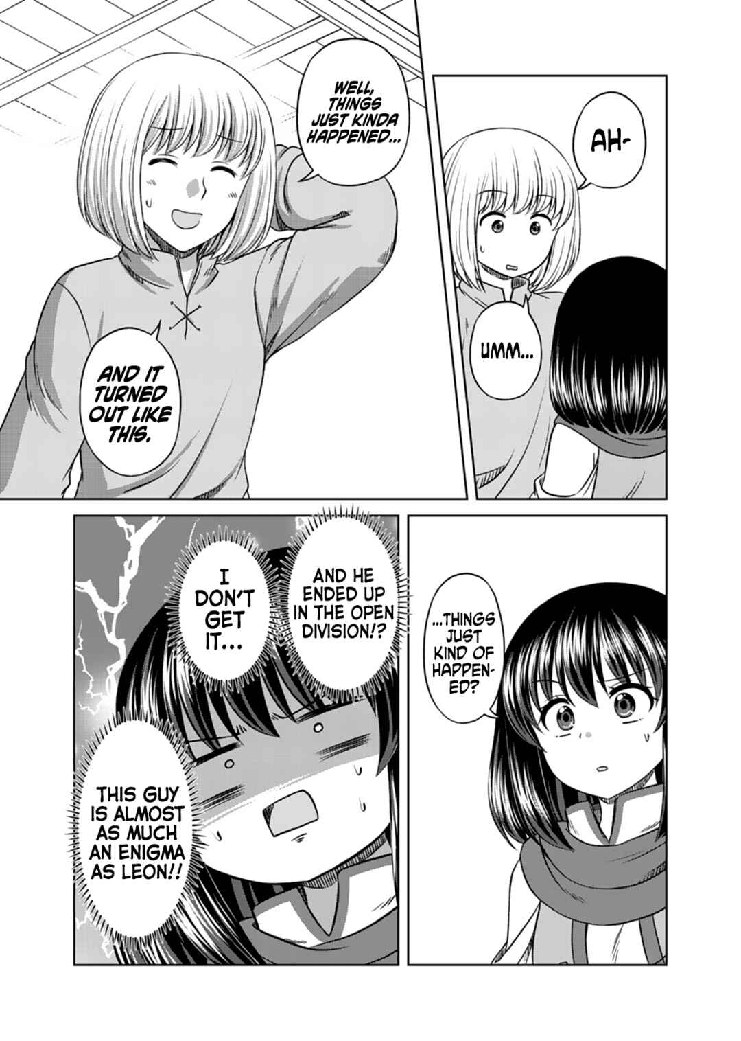 Page 14 Chapter 9 Dont Think That Ill Be Cute Forever! ~If You Make A Wish From The Sacred Stone, Youll Become The Worlds Strongest Beautiful Girl~