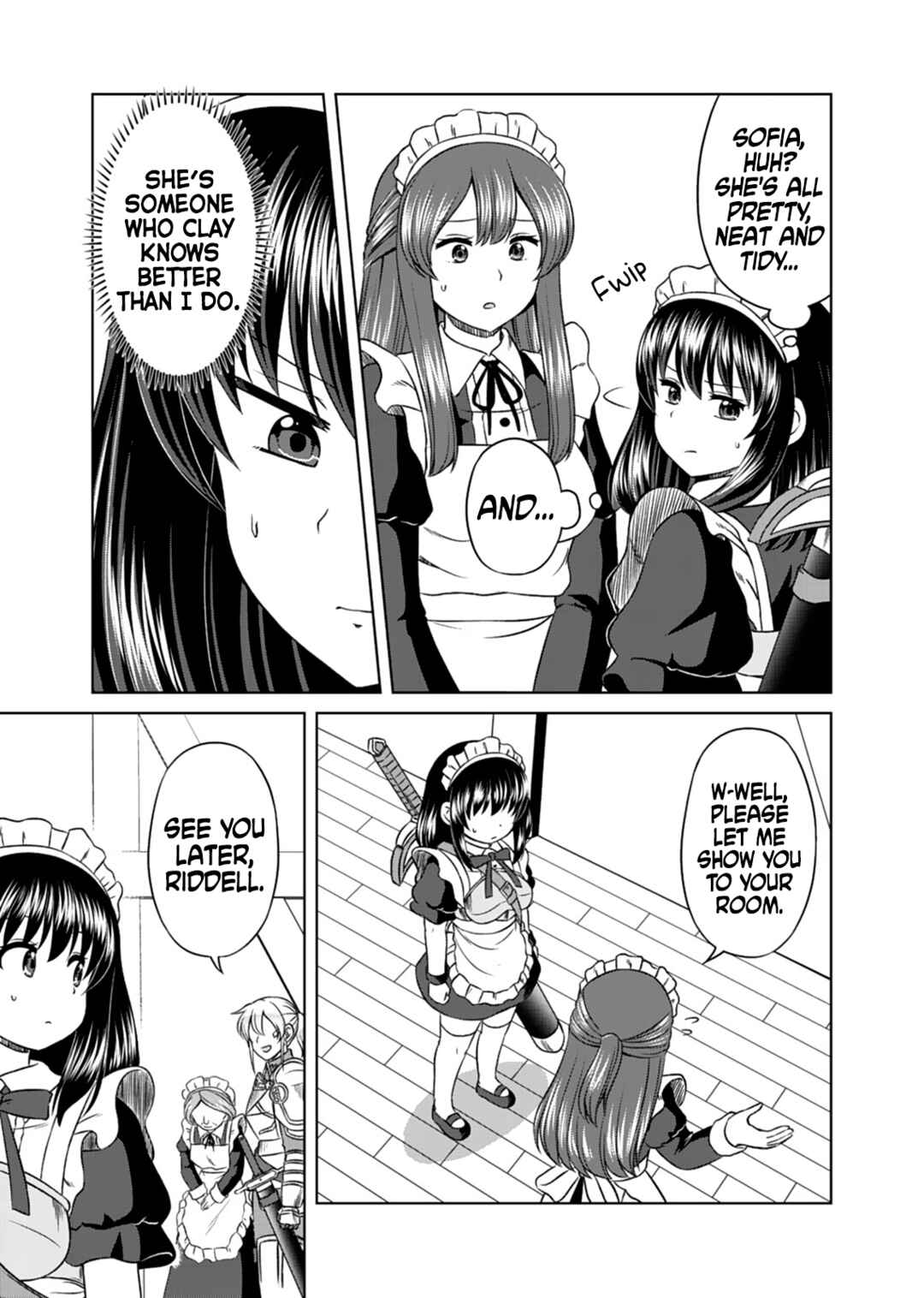 Page 4 Chapter 9 Dont Think That Ill Be Cute Forever! ~If You Make A Wish From The Sacred Stone, Youll Become The Worlds Strongest Beautiful Girl~