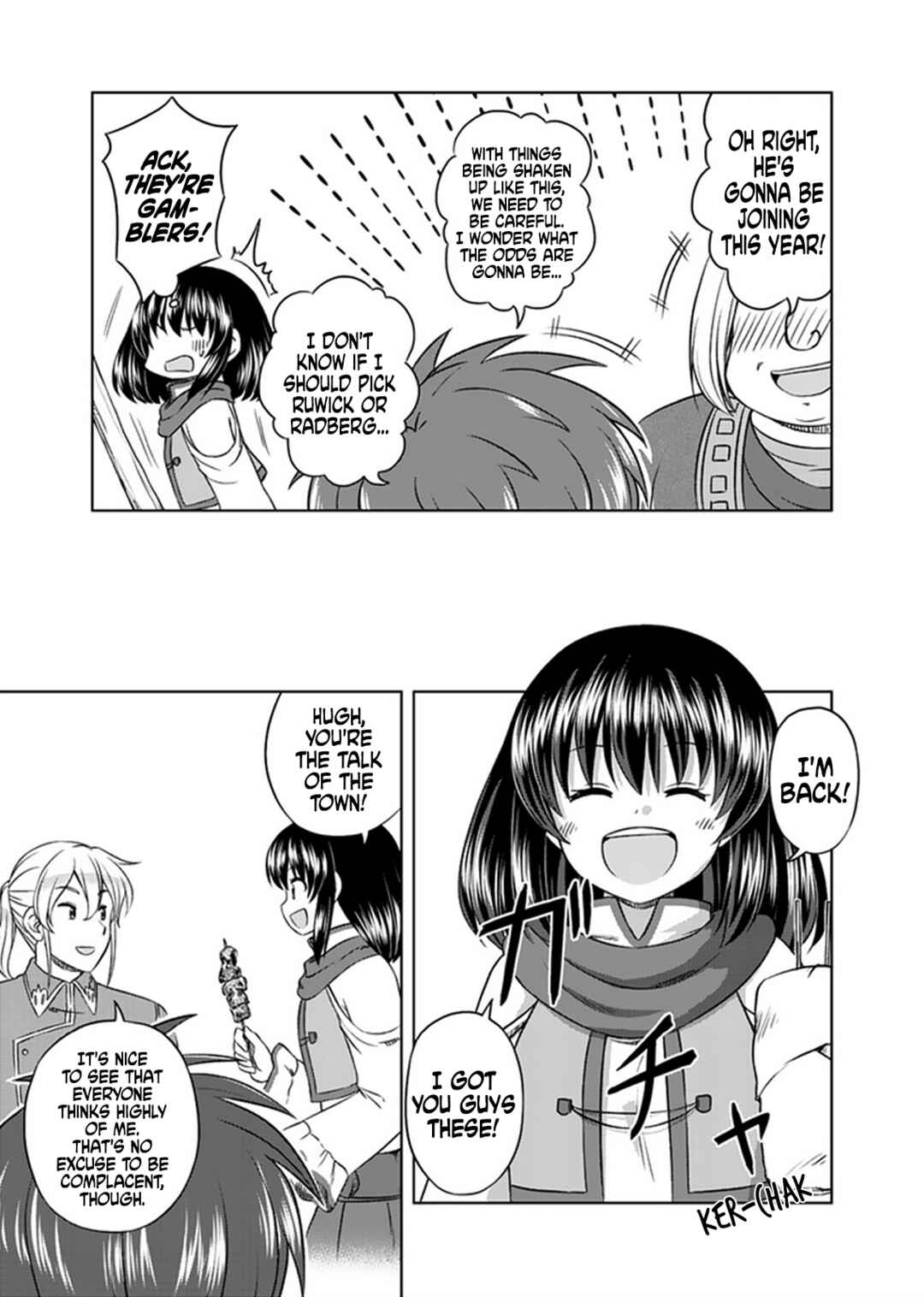 Page 20 Chapter 7 Dont Think That Ill Be Cute Forever! ~If You Make A Wish From The Sacred Stone, Youll Become The Worlds Strongest Beautiful Girl~