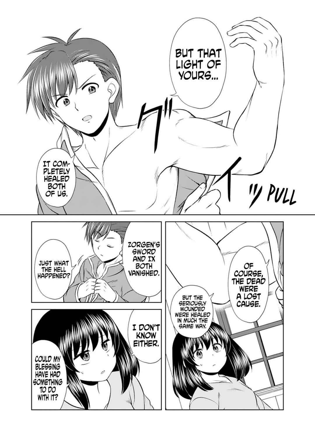 Page 28 Chapter 16 Dont Think That Ill Be Cute Forever! ~If You Make A Wish From The Sacred Stone, Youll Become The Worlds Strongest Beautiful Girl~
