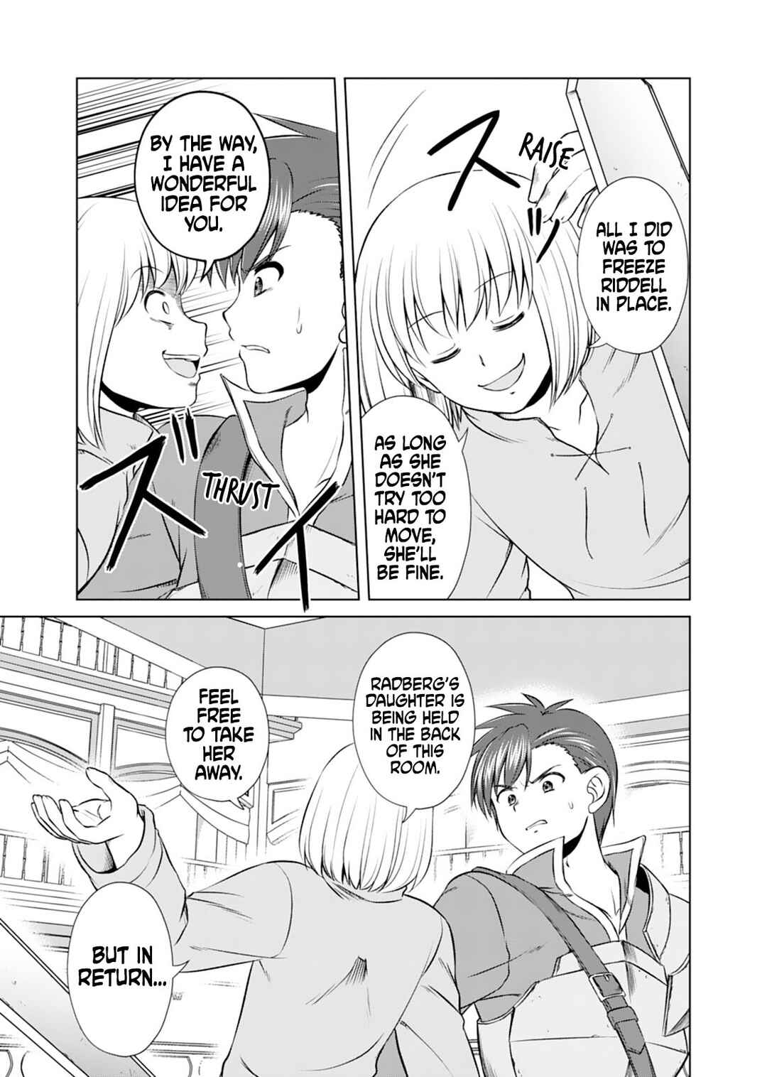 Page 3 Chapter 16 Dont Think That Ill Be Cute Forever! ~If You Make A Wish From The Sacred Stone, Youll Become The Worlds Strongest Beautiful Girl~