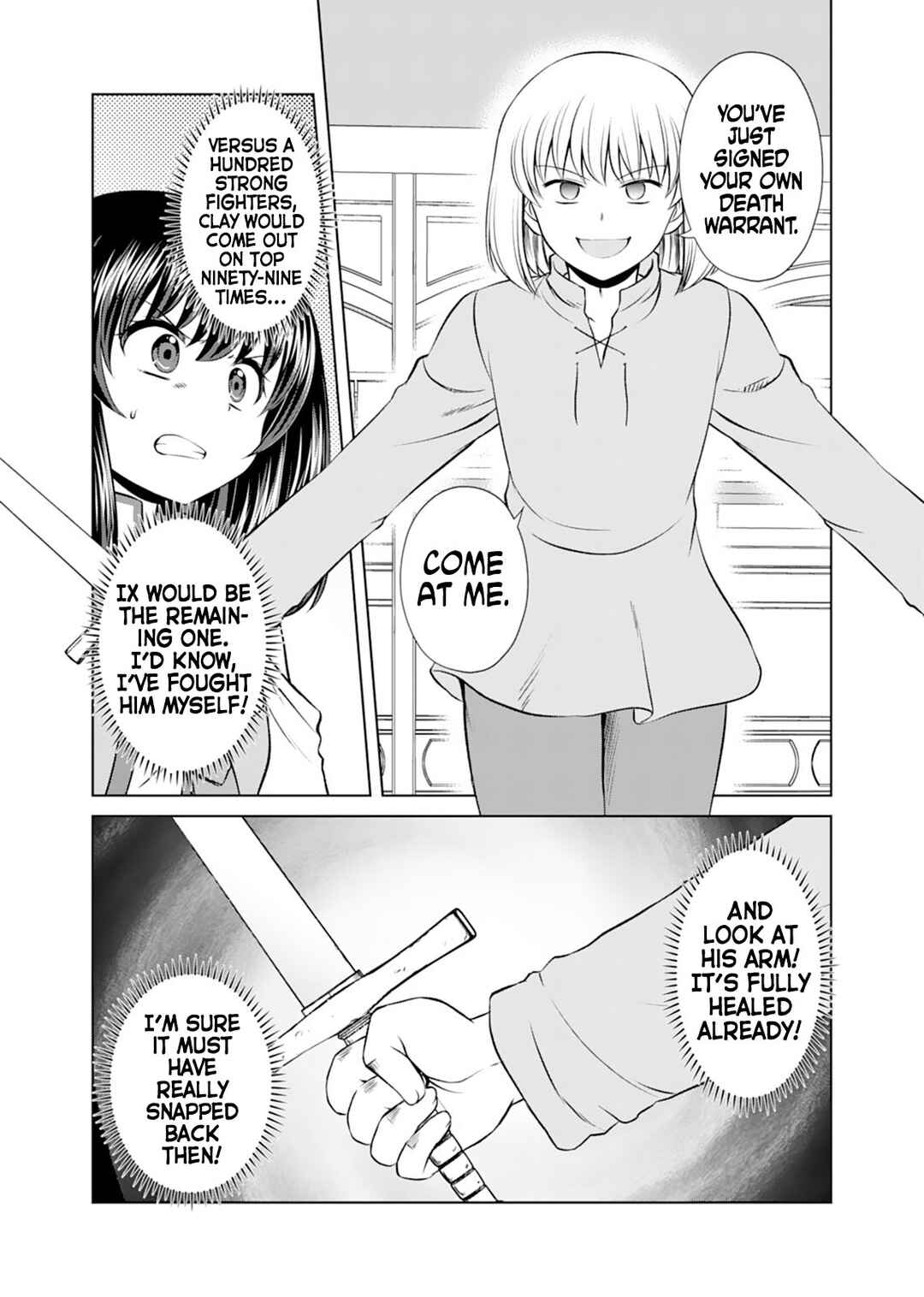 Page 5 Chapter 16 Dont Think That Ill Be Cute Forever! ~If You Make A Wish From The Sacred Stone, Youll Become The Worlds Strongest Beautiful Girl~