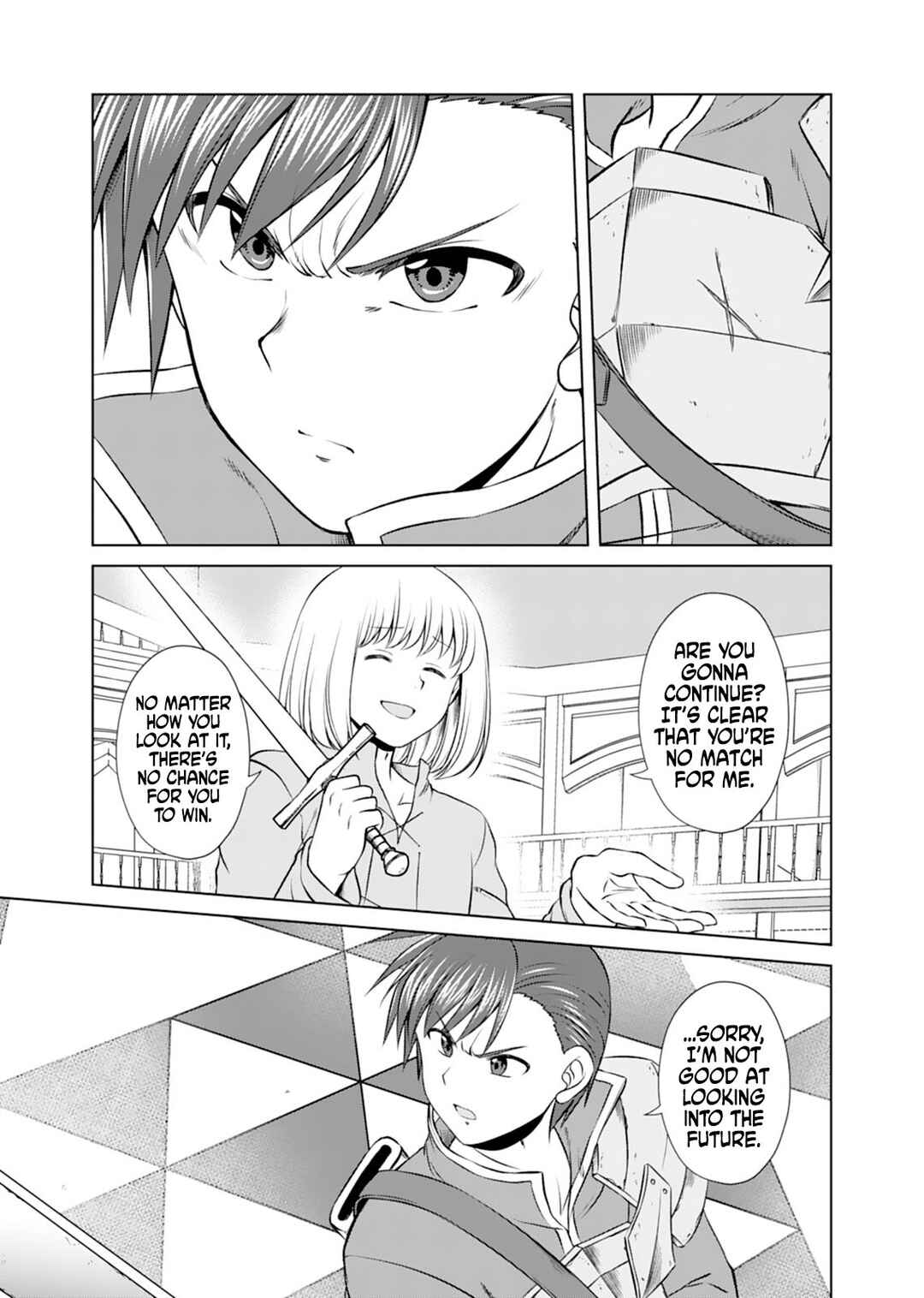 Page 9 Chapter 16 Dont Think That Ill Be Cute Forever! ~If You Make A Wish From The Sacred Stone, Youll Become The Worlds Strongest Beautiful Girl~