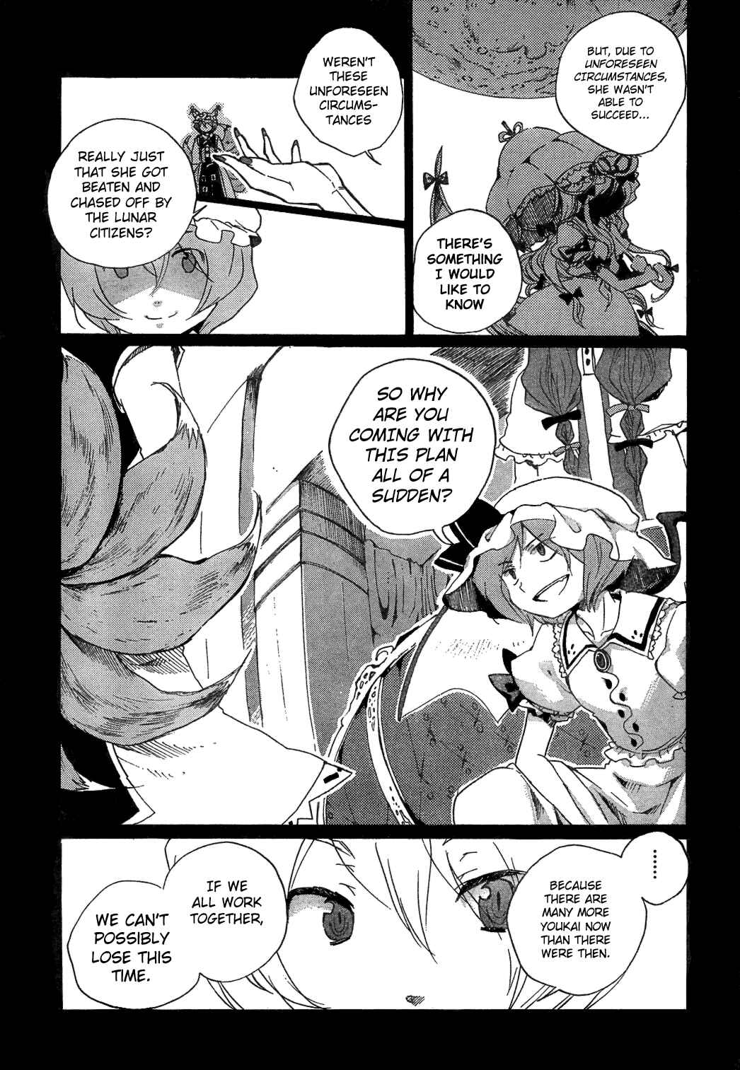 Page 9 Chapter 3 Touhou Bougetsushou ~ Silent Sinner in Blue.
