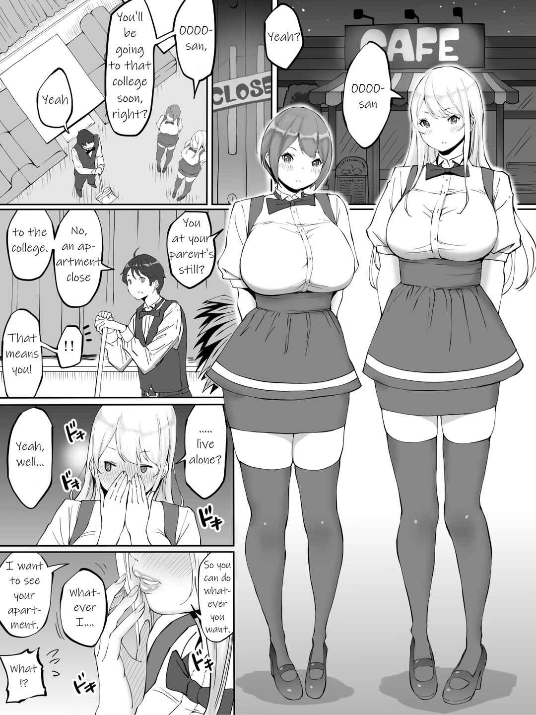 Page 9 Chapter Unknown_dbad Boku ni Sefure ga Dekita Riyuu: Baito-saki no JK-hen