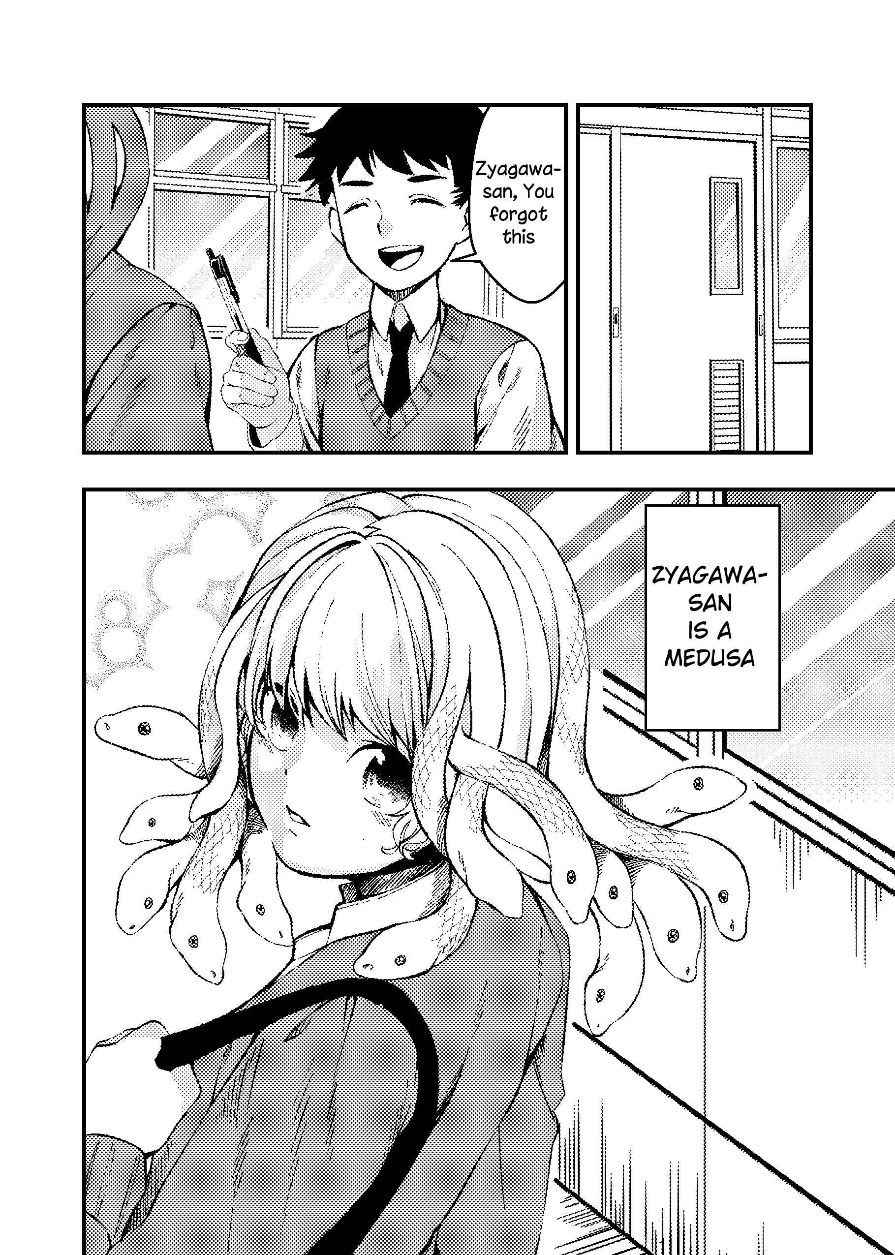 Page 1 Chapter Unknown_fbf7 Medusa-Chan Whose Emotions Appear in Her Hair