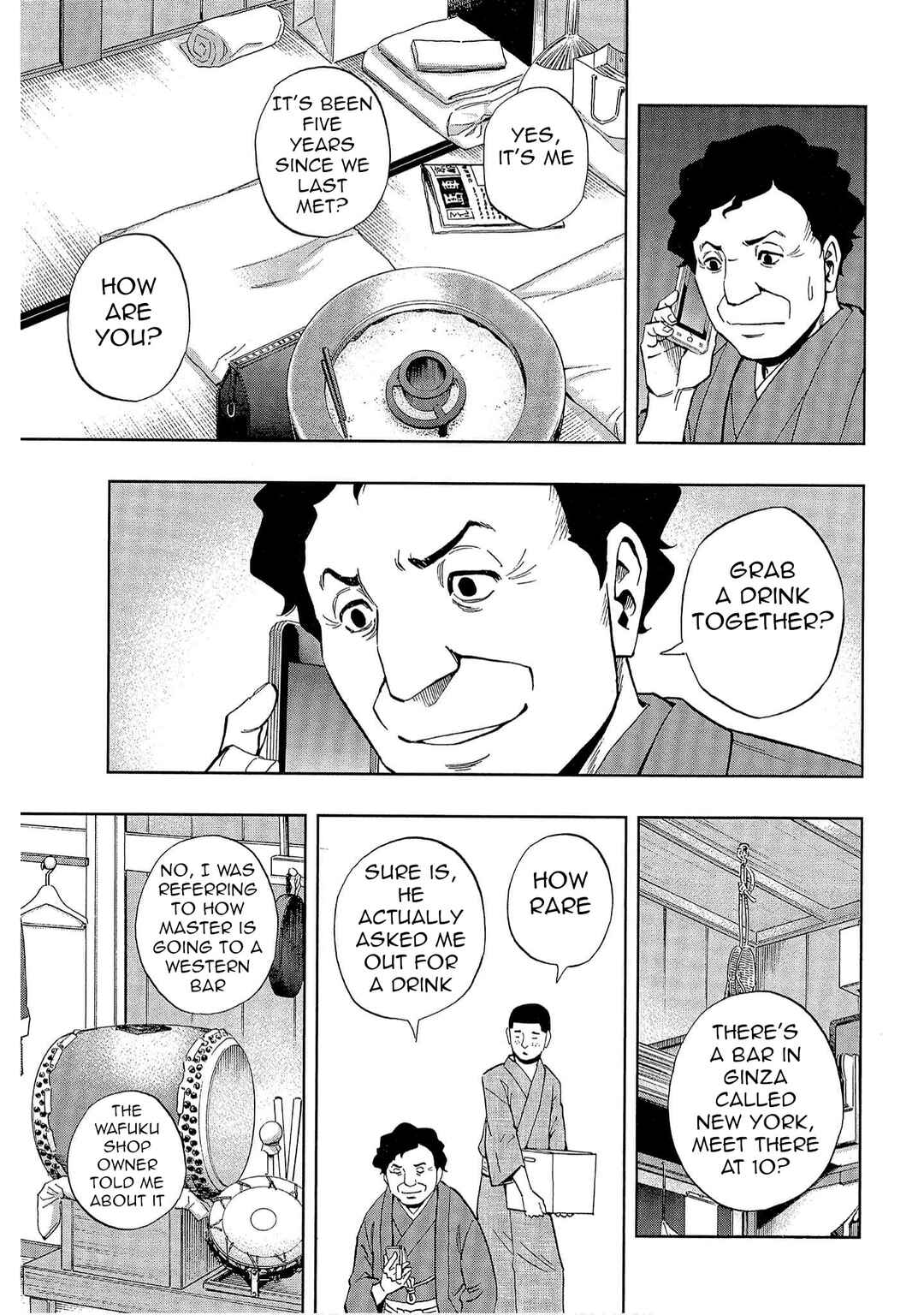 Page 3 Chapter 38 Bartender à Tokyo