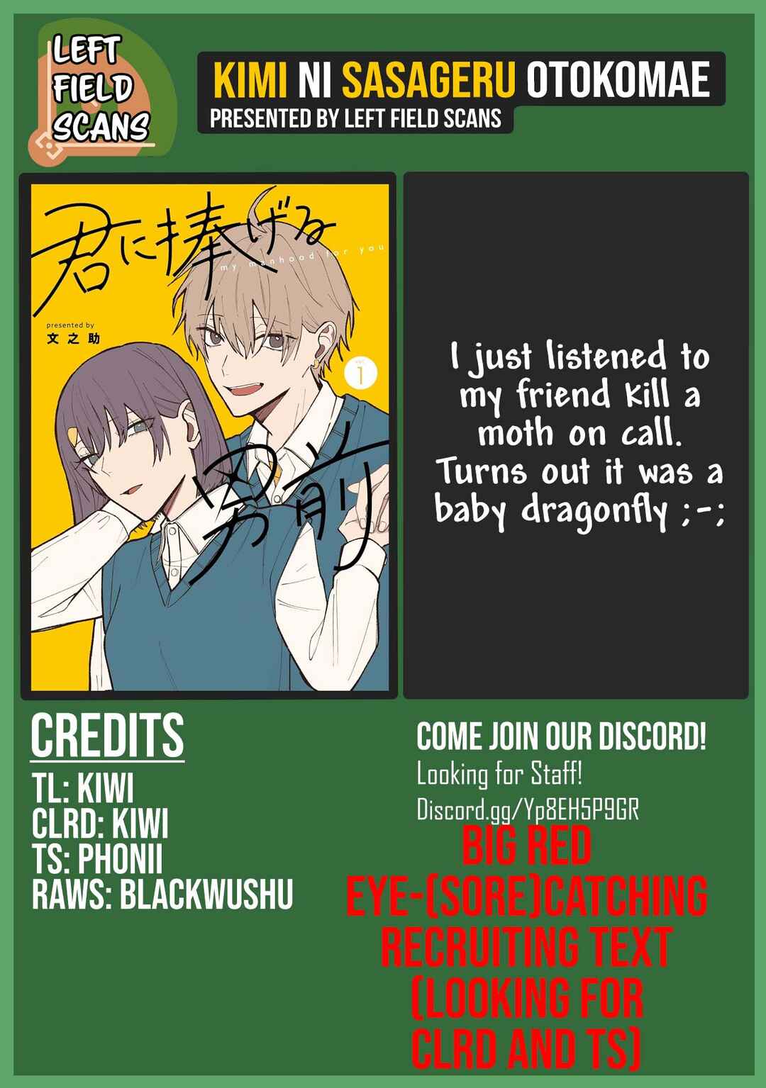Page 21 Chapter 2 Kimi ni Sasageru Otokomae