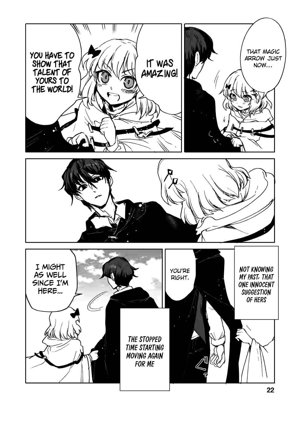 Page 10 Chapter 1.2 Shokyuu Majutsu Magic Arrow wo Kyokugen made Kitaetara