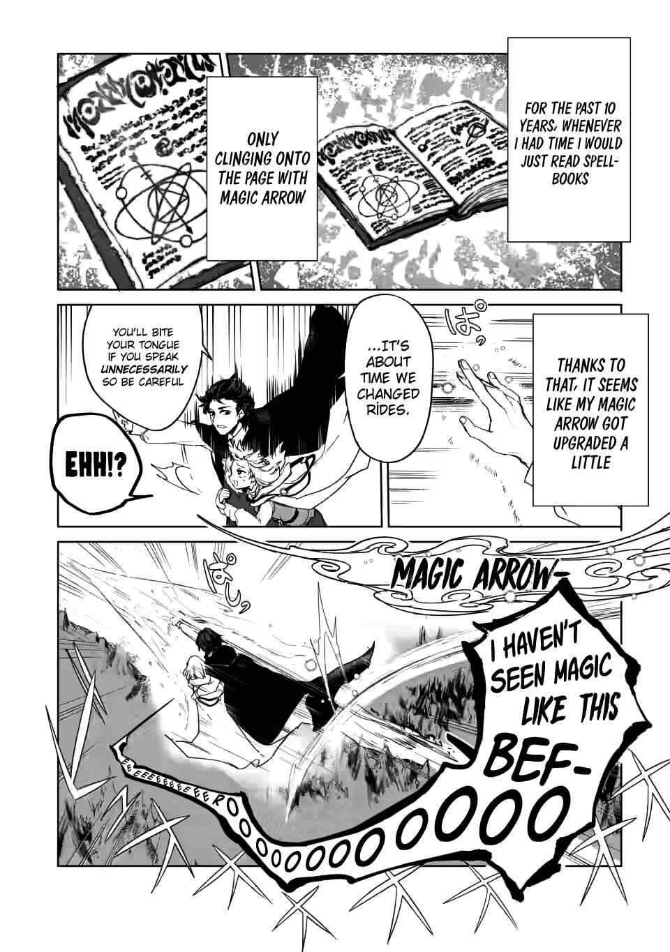 Page 2 Chapter 1.2 Shokyuu Majutsu Magic Arrow wo Kyokugen made Kitaetara