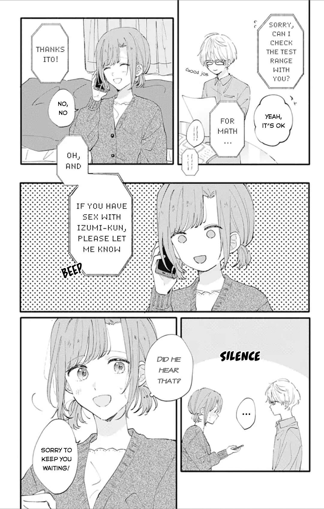 Page 14 Chapter 6 Sei-chan Capacity Over desu!